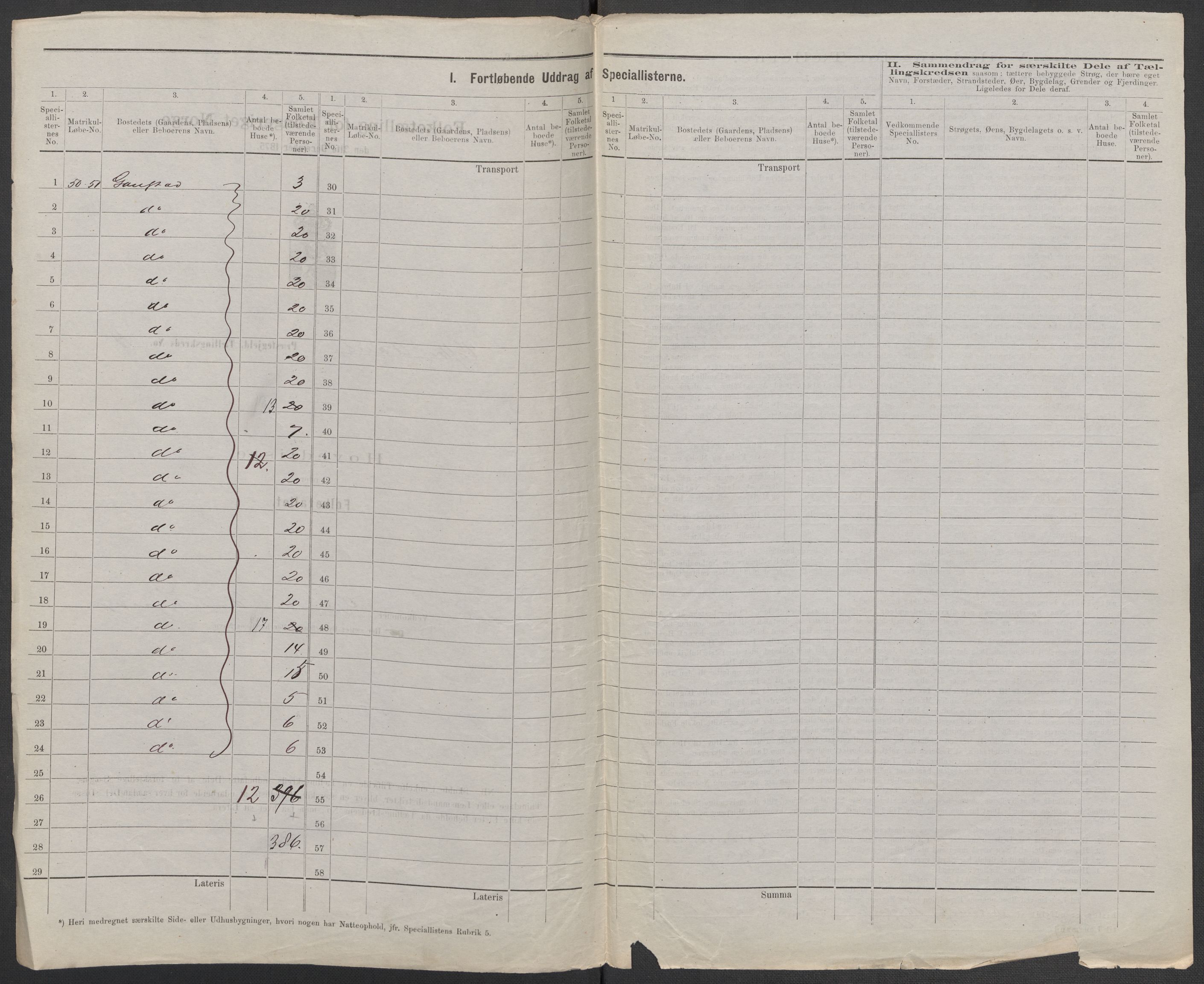 RA, 1875 census for 0218aP Vestre Aker, 1875, p. 74