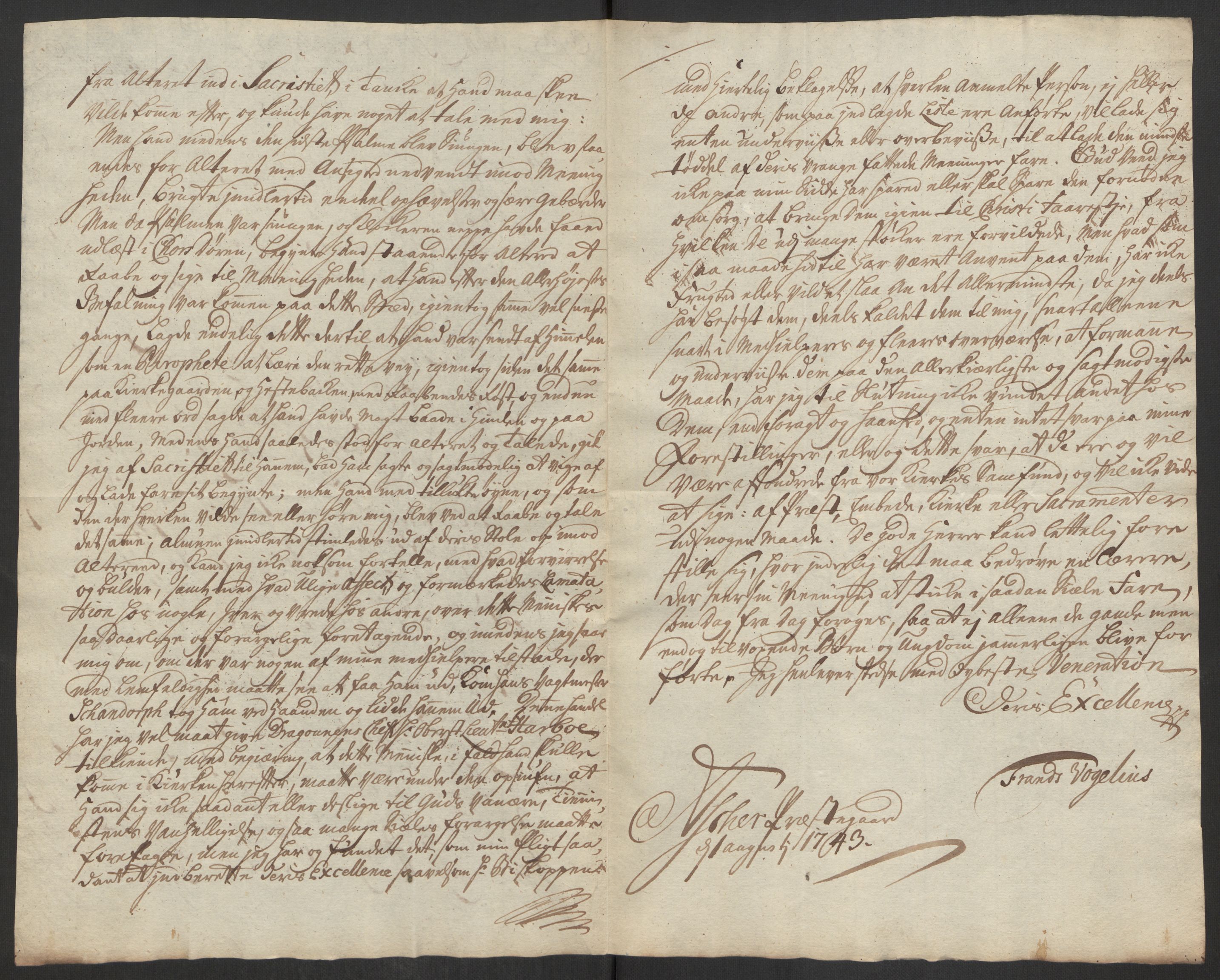 Kommanderende general (KG I) med Det norske krigsdirektorium, AV/RA-EA-5419/D/L0062: Stattholderens, stiftamtmenns og amtmenns brev, 1741-1745, p. 191