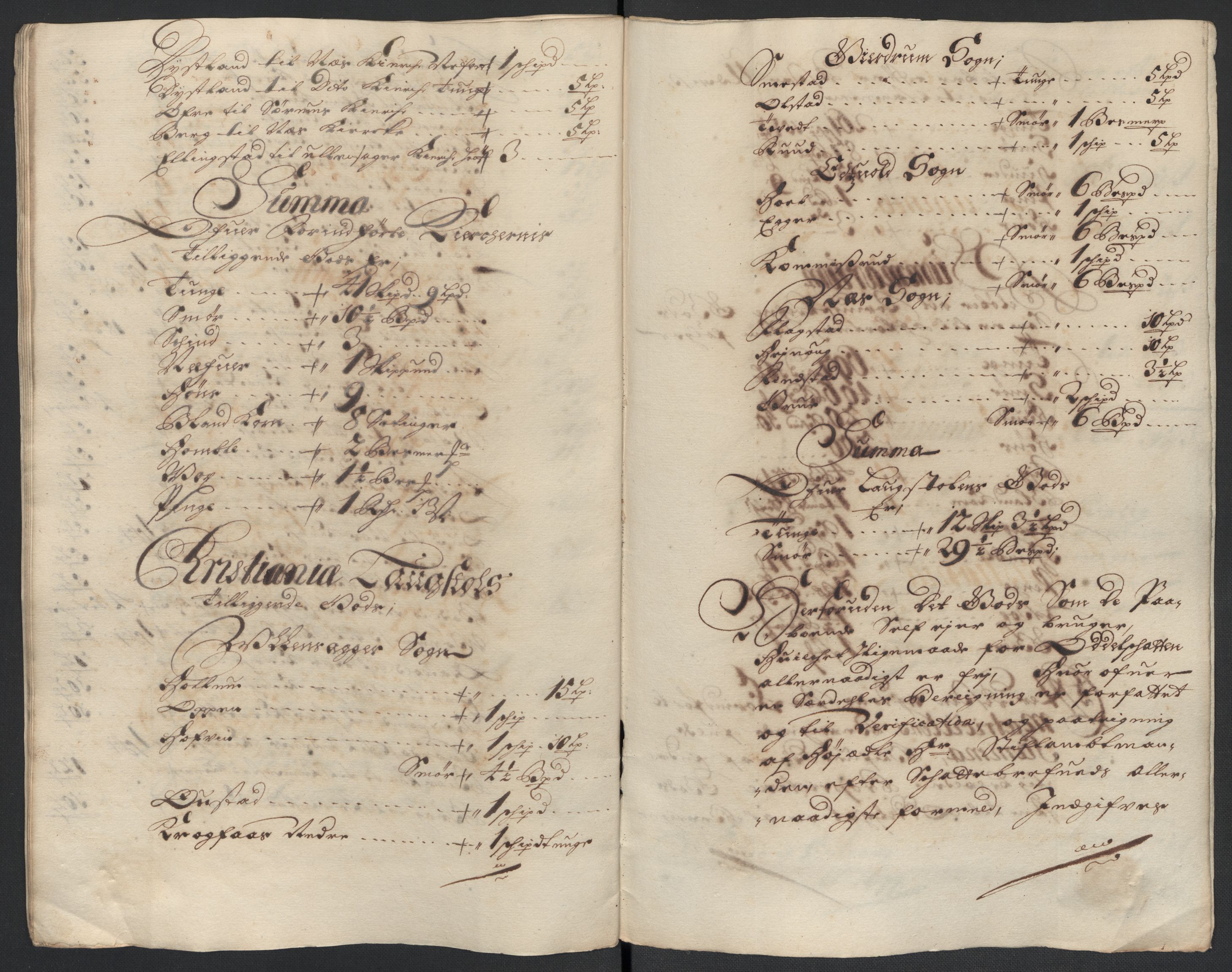 Rentekammeret inntil 1814, Reviderte regnskaper, Fogderegnskap, AV/RA-EA-4092/R12/L0710: Fogderegnskap Øvre Romerike, 1698, p. 232