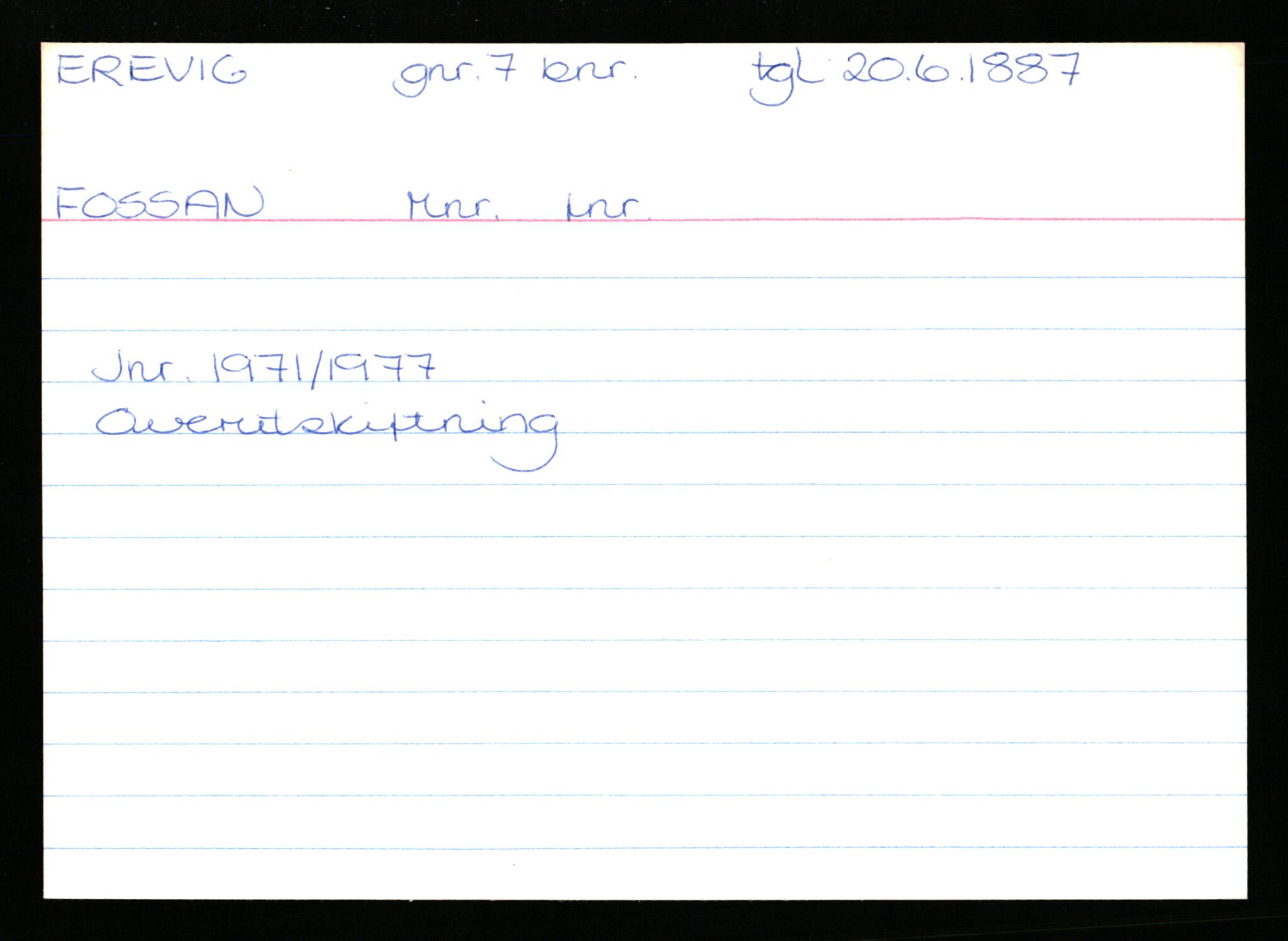 Statsarkivet i Stavanger, AV/SAST-A-101971/03/Y/Yk/L0008: Registerkort sortert etter gårdsnavn: Eig - Erlien, 1750-1930, p. 448