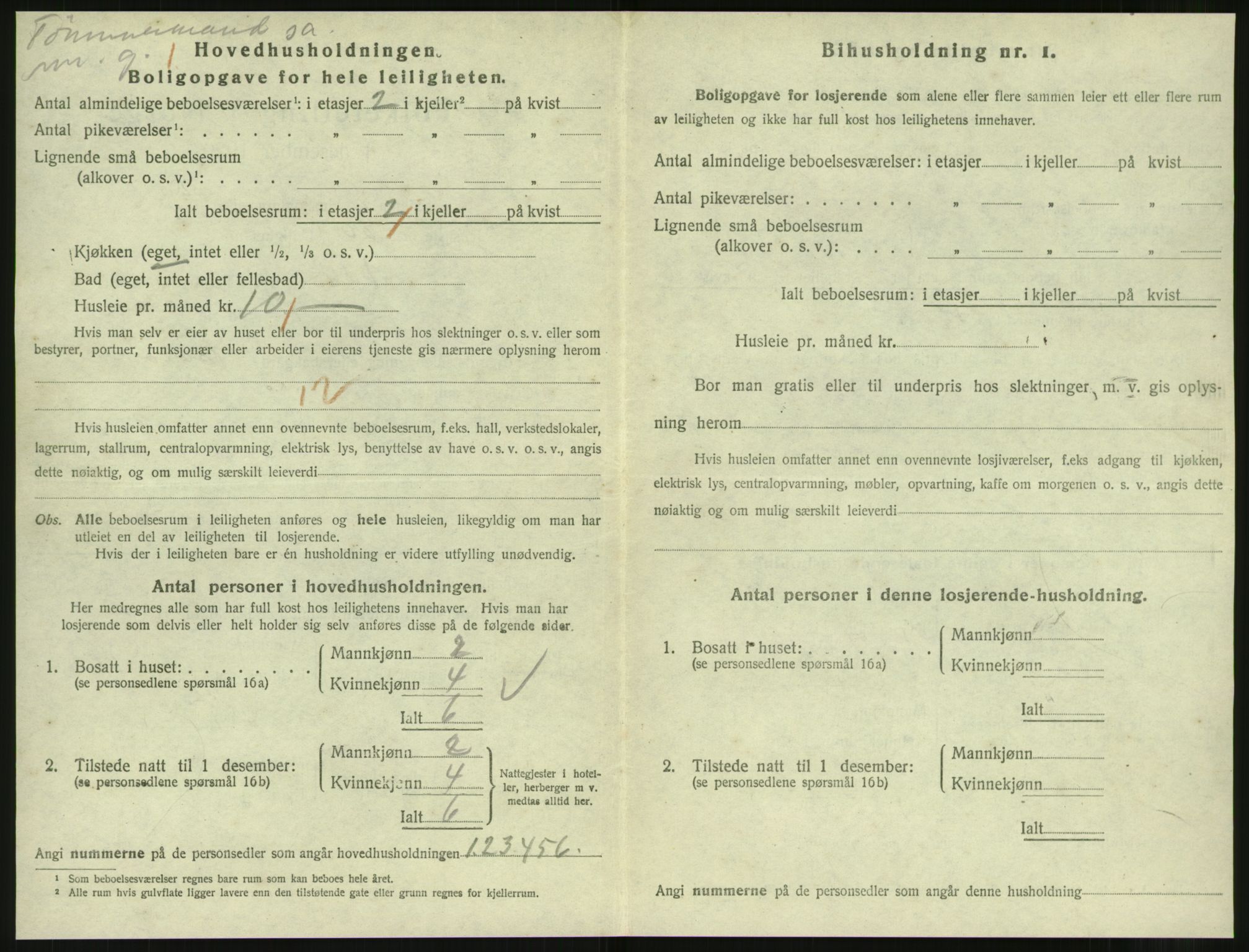 SAT, 1920 census for Molde, 1920, p. 2066