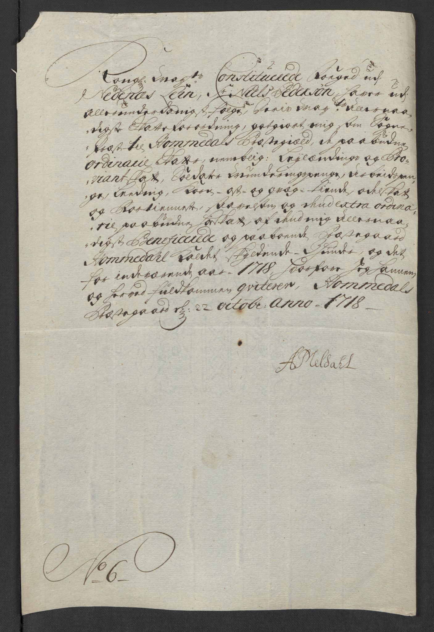 Rentekammeret inntil 1814, Reviderte regnskaper, Fogderegnskap, AV/RA-EA-4092/R39/L2327: Fogderegnskap Nedenes, 1718, p. 238