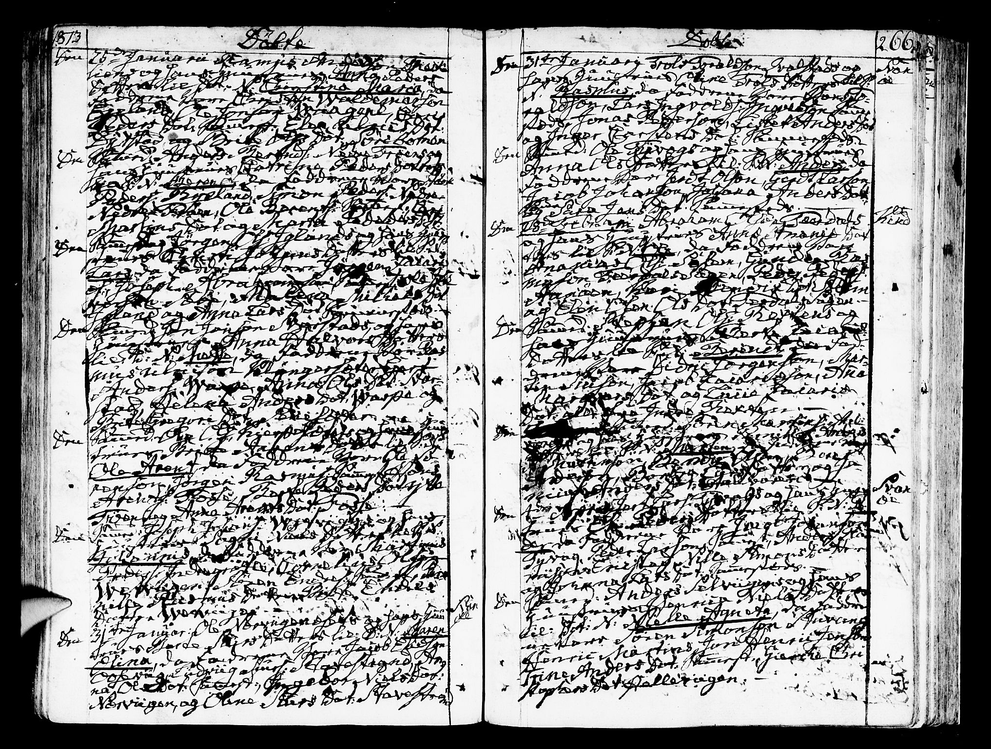 Kinn sokneprestembete, SAB/A-80801/H/Haa/Haaa/L0003: Parish register (official) no. A 3, 1785-1821, p. 266