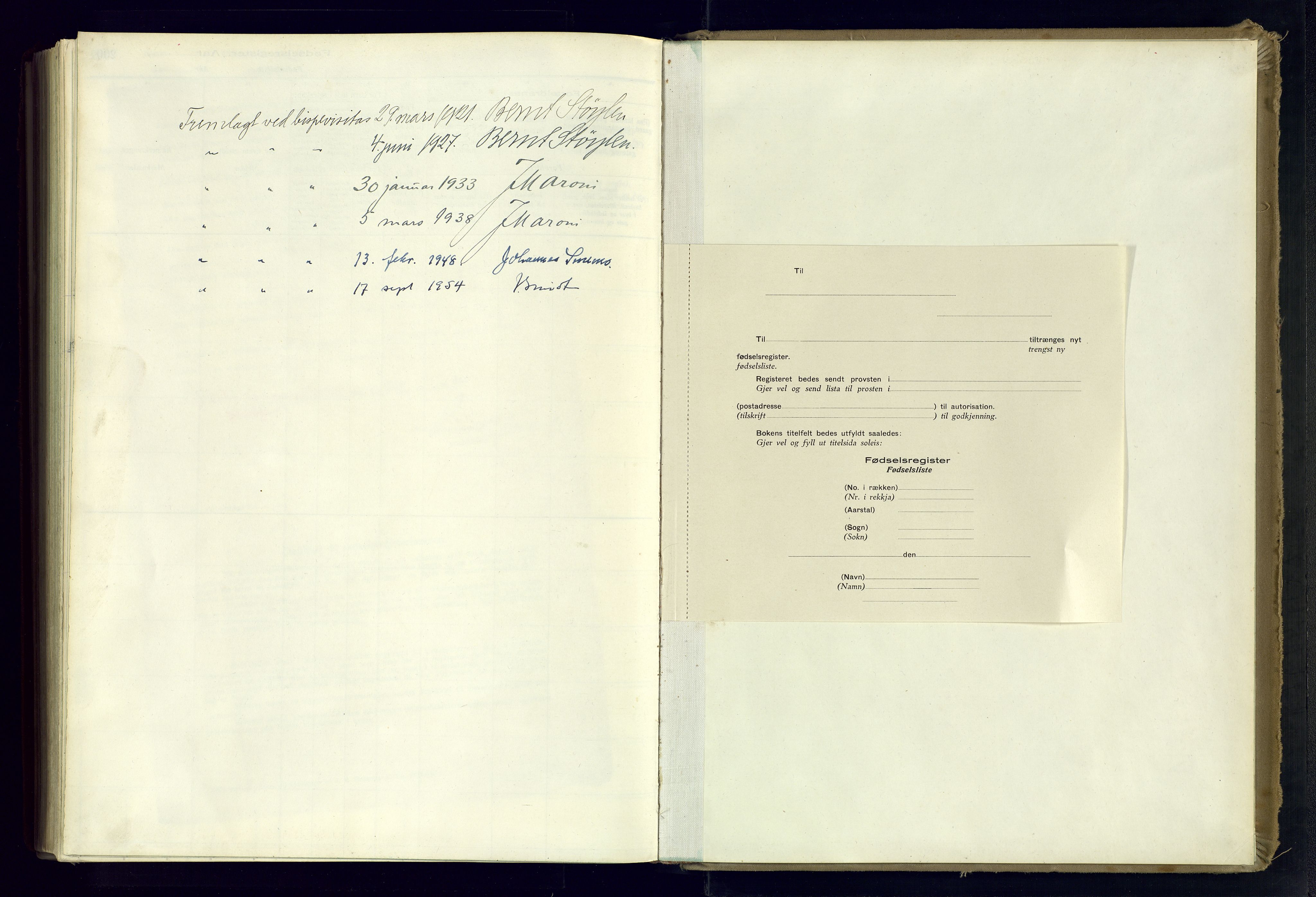 Flekkefjord sokneprestkontor, AV/SAK-1111-0012/J/Ja/L0005: Birth register no. 5, 1916-1950