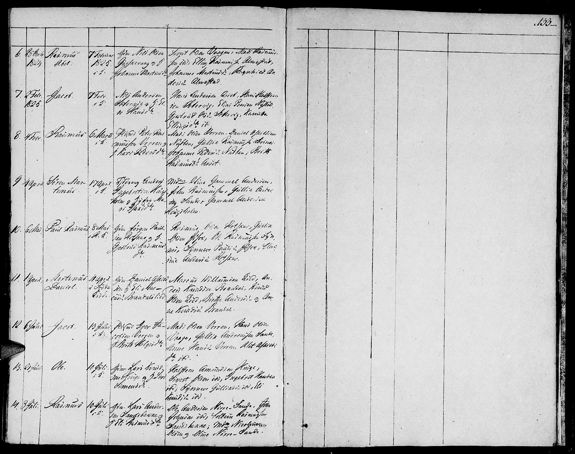 Ministerialprotokoller, klokkerbøker og fødselsregistre - Møre og Romsdal, AV/SAT-A-1454/507/L0068: Parish register (official) no. 507A03, 1789-1825, p. 133