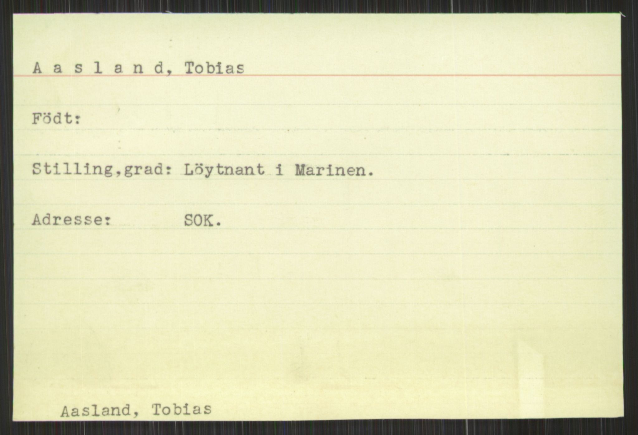 Forsvaret, Krigsdekorasjonskanselliet, AV/RA-RAFA-5156/G/Gd/L0001: Diverse registre, 1944-1956, p. 307