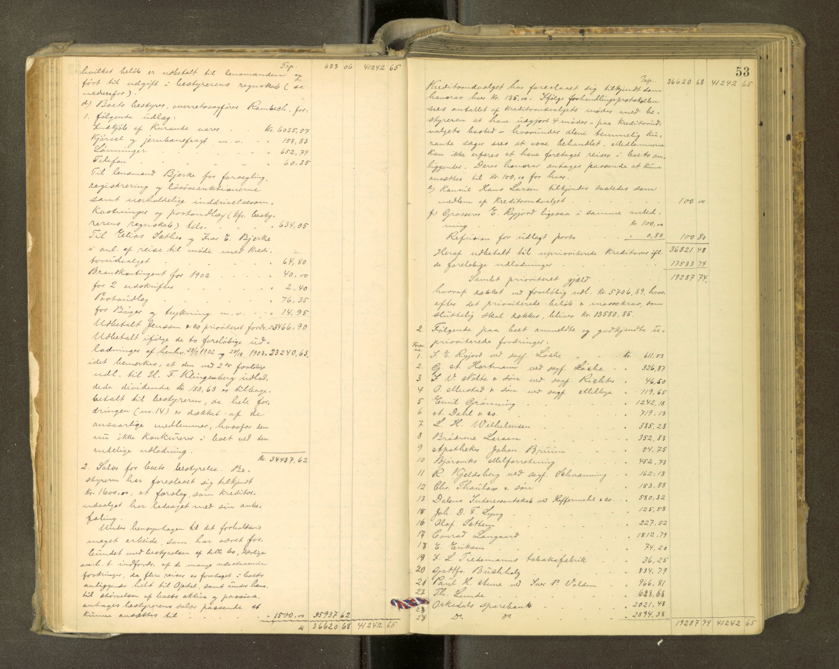 Orkdal sorenskriveri, AV/SAT-A-4169/1/3/3Aa/L0015: Skifteprotokoller, 1902-1915, p. 52b-53a