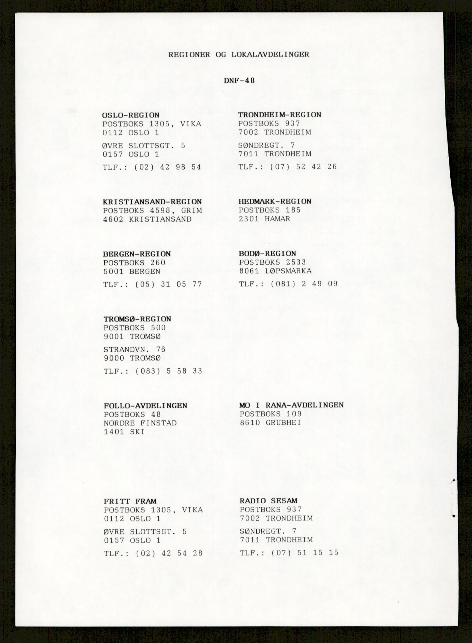 Det Norske Forbundet av 1948/Landsforeningen for Lesbisk og Homofil Frigjøring, AV/RA-PA-1216/A/Ag/L0003: Tillitsvalgte og medlemmer, 1952-1992, p. 583