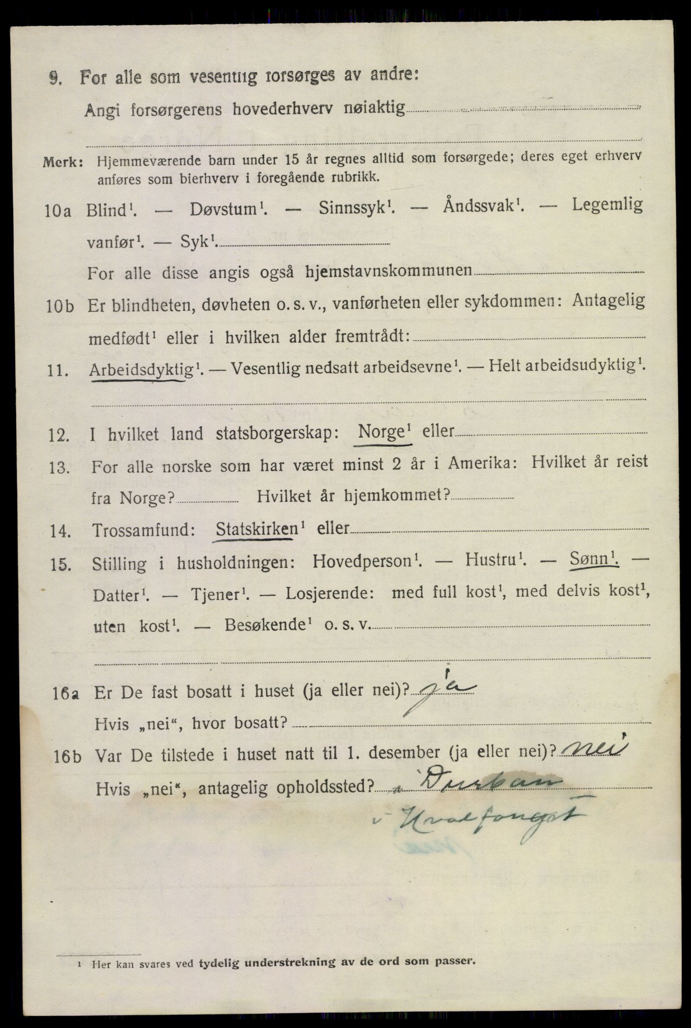 SAKO, 1920 census for Nøtterøy, 1920, p. 9468