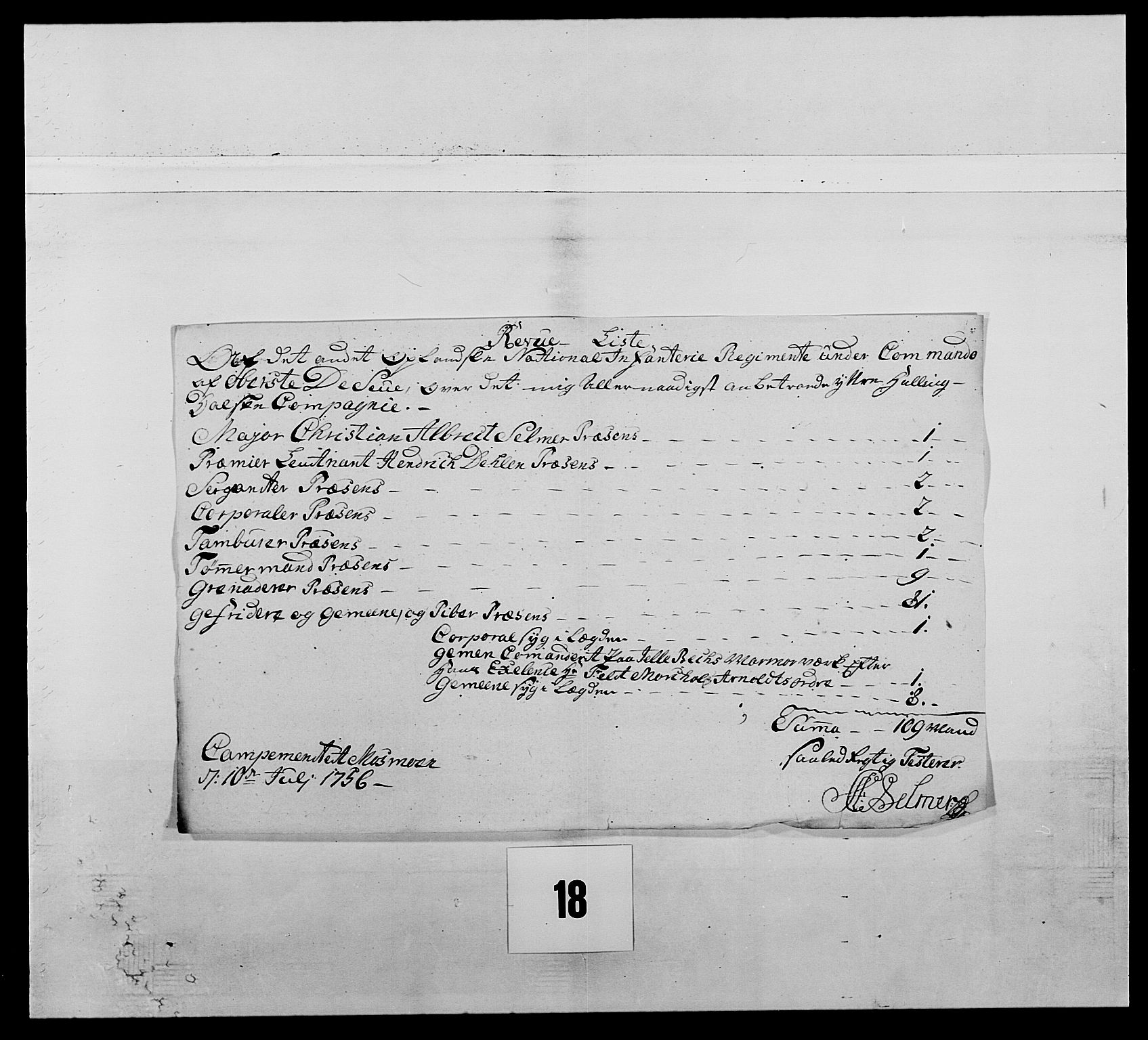 Kommanderende general (KG I) med Det norske krigsdirektorium, AV/RA-EA-5419/E/Ea/L0506: 2. Opplandske regiment, 1756-1765, p. 188
