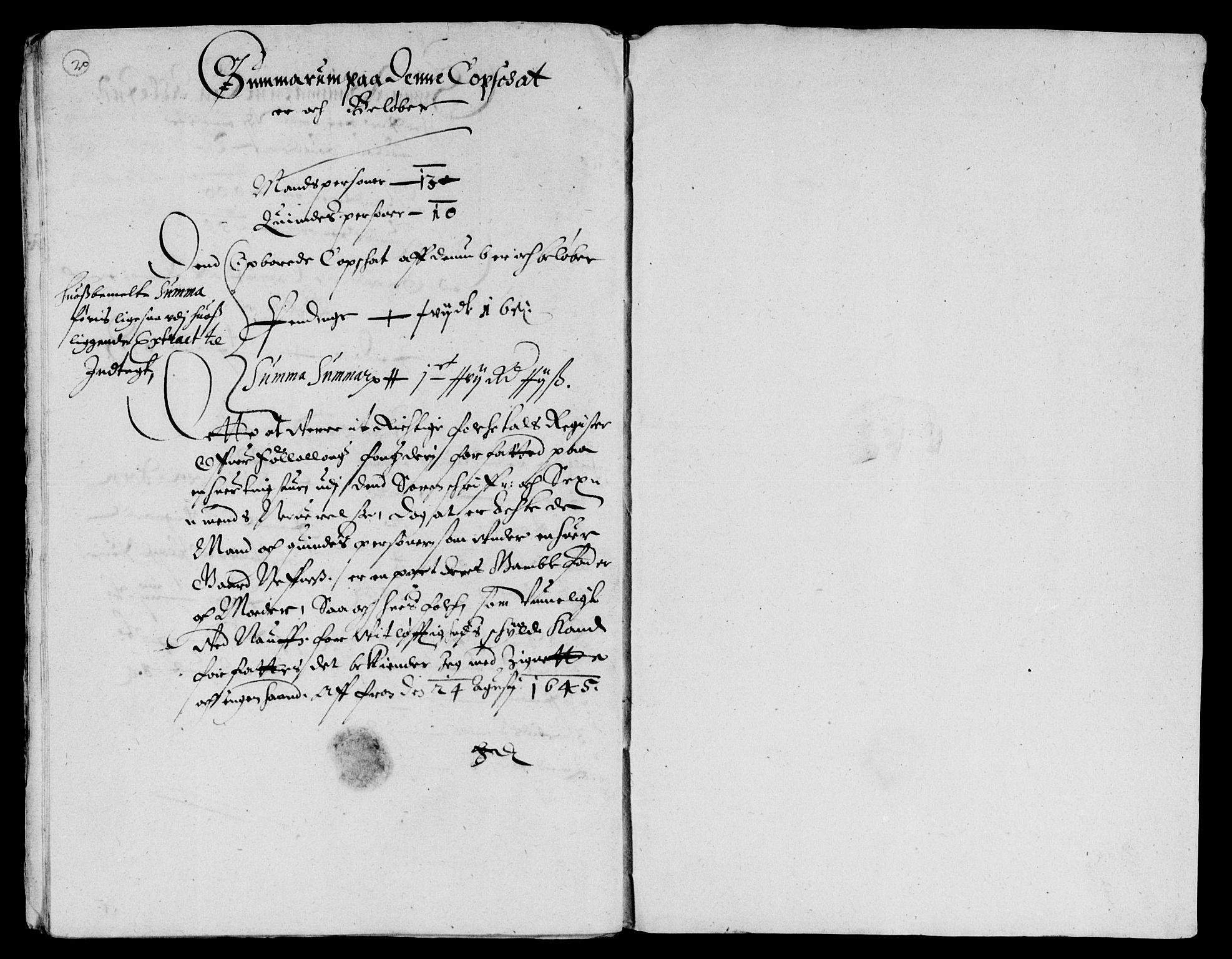 Rentekammeret inntil 1814, Reviderte regnskaper, Lensregnskaper, AV/RA-EA-5023/R/Rb/Rba/L0186: Akershus len, 1645-1646