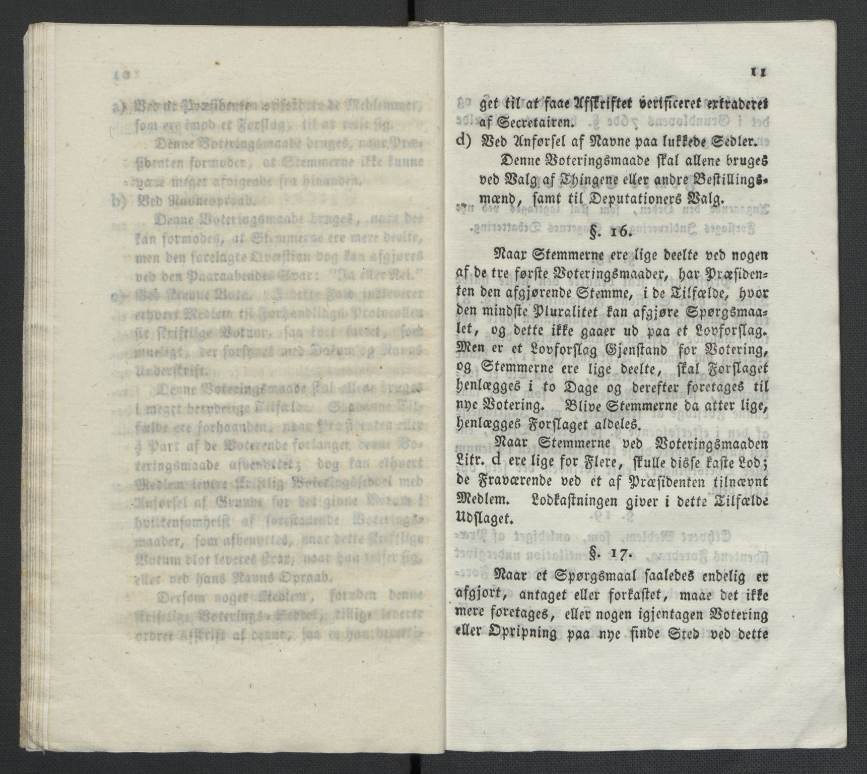 Christie, Wilhelm Frimann Koren, AV/RA-PA-0014/F/L0005: Christies dokumenter fra Stortinget, 1815-1816, p. 722