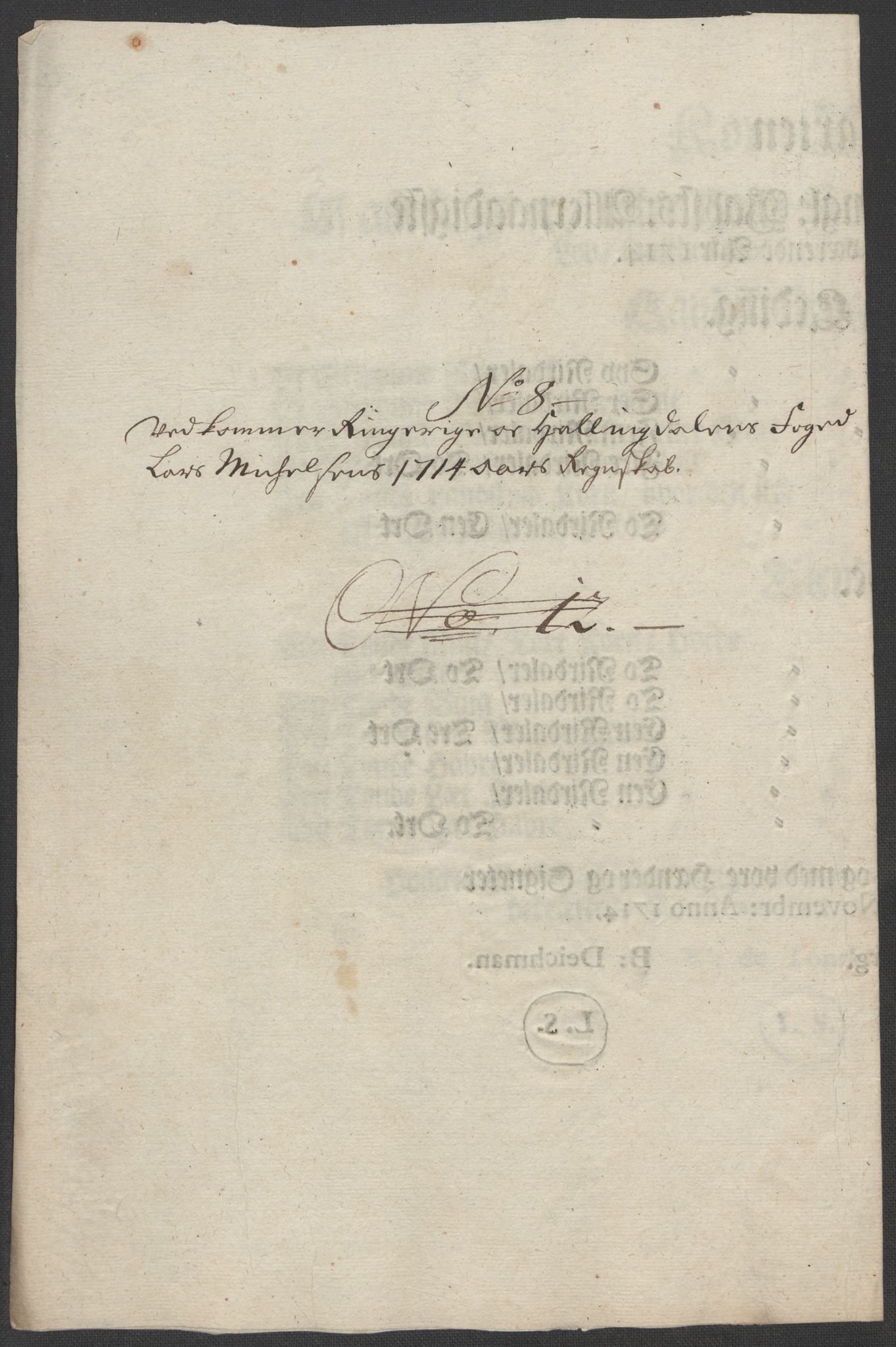 Rentekammeret inntil 1814, Reviderte regnskaper, Fogderegnskap, RA/EA-4092/R23/L1471: Fogderegnskap Ringerike og Hallingdal, 1713-1714, p. 408