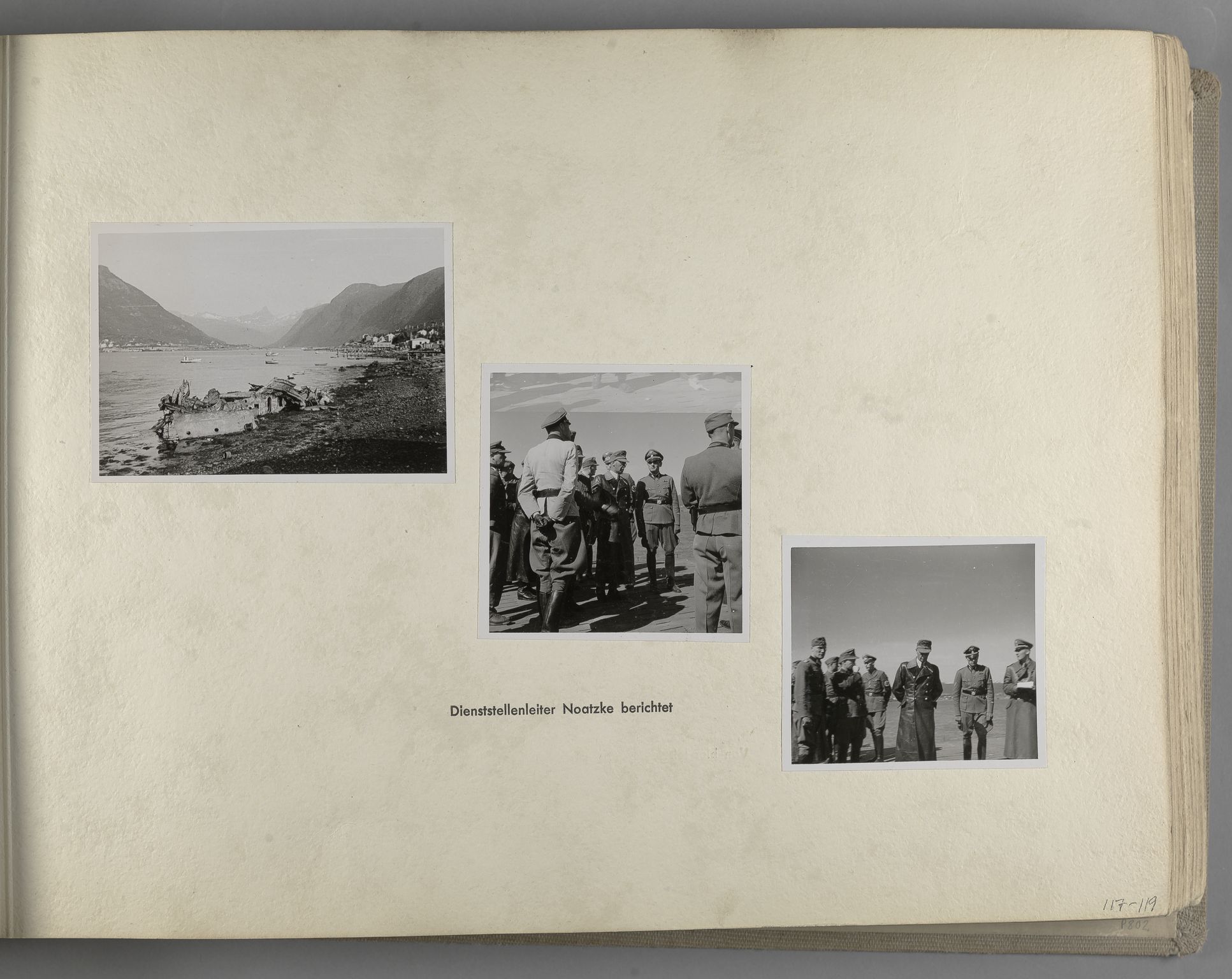 Tyske arkiver, Reichskommissariat, Bildarchiv, AV/RA-RAFA-3309/U/L0071: Fotoalbum: Mit dem Reichskommissar nach Nordnorwegen und Finnland 10. bis 27. Juli 1942, 1942, p. 47