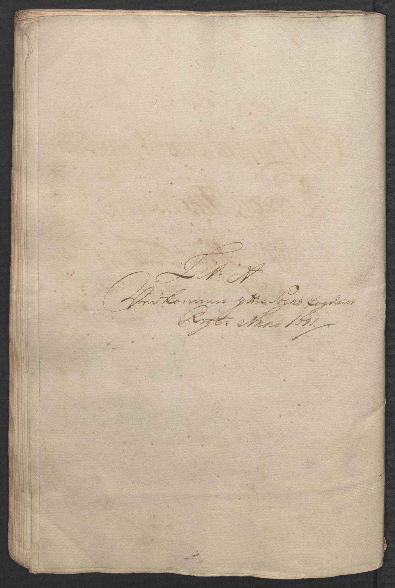 Rentekammeret inntil 1814, Reviderte regnskaper, Fogderegnskap, RA/EA-4092/R52/L3306: Fogderegnskap Sogn, 1691-1692, p. 83