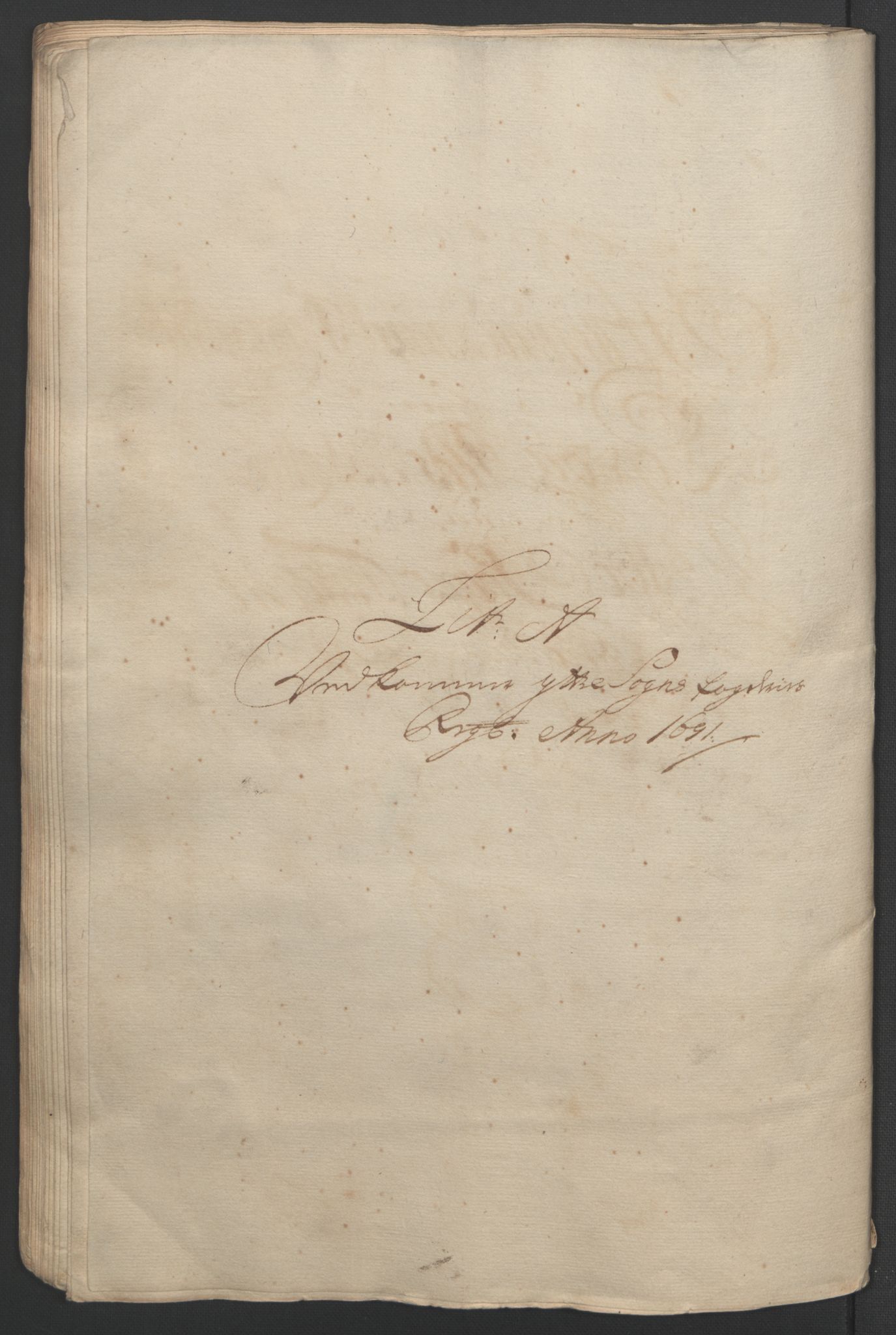 Rentekammeret inntil 1814, Reviderte regnskaper, Fogderegnskap, AV/RA-EA-4092/R52/L3306: Fogderegnskap Sogn, 1691-1692, p. 83