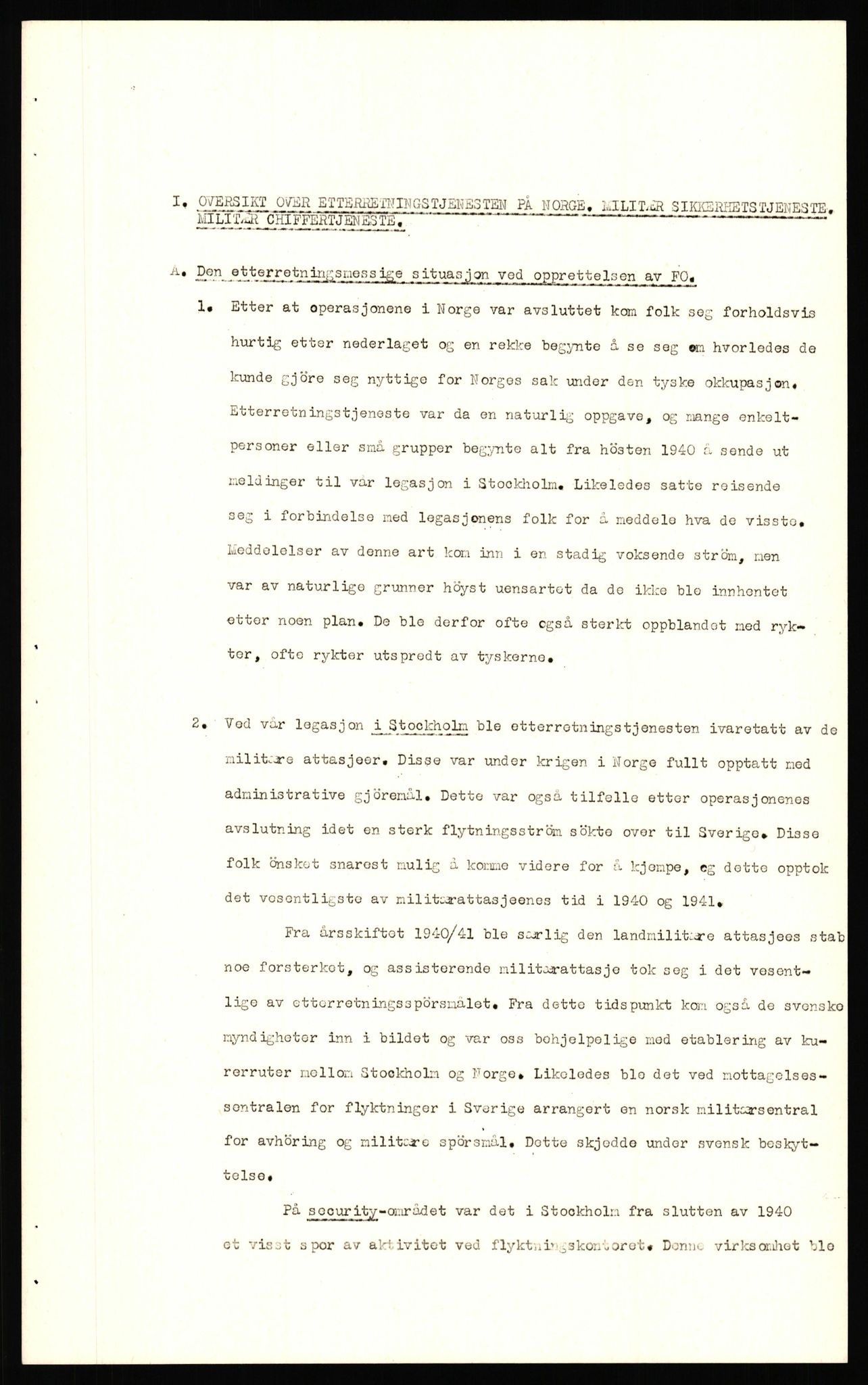 Forsvaret, Forsvarets krigshistoriske avdeling, AV/RA-RAFA-2017/Y/Yf/L0211: II-C-11-2140  -  Forsvarets overkommandos virksomhet utenfor Norge, 1940-1945, p. 351