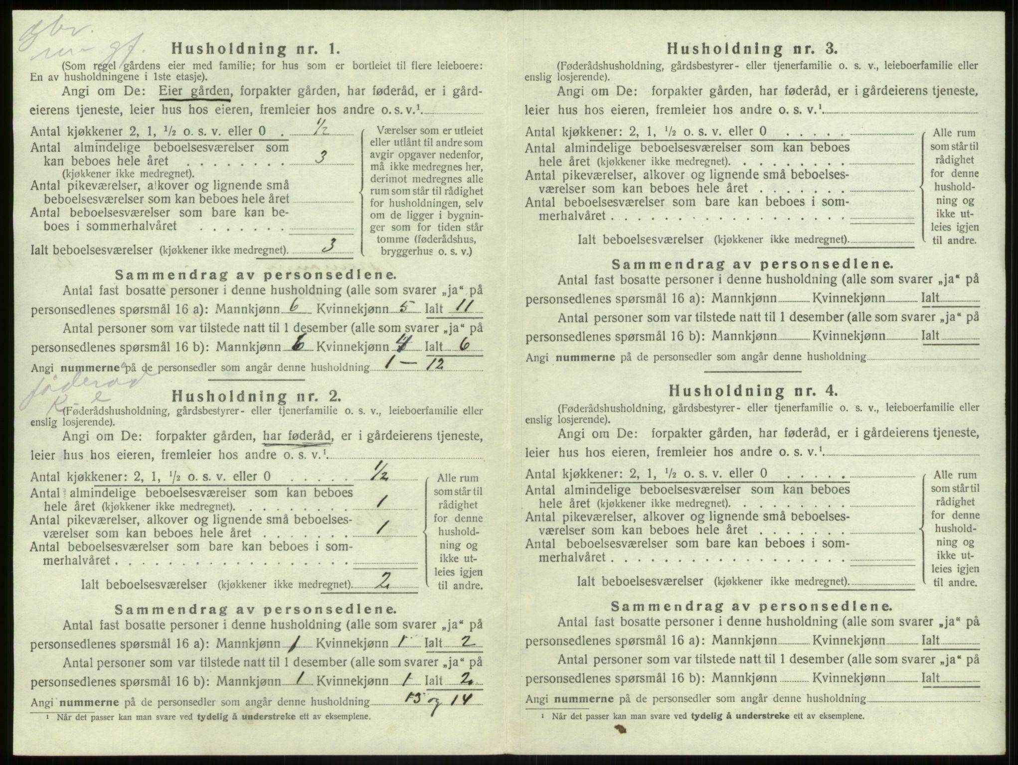 SAB, 1920 census for Bremanger, 1920, p. 859