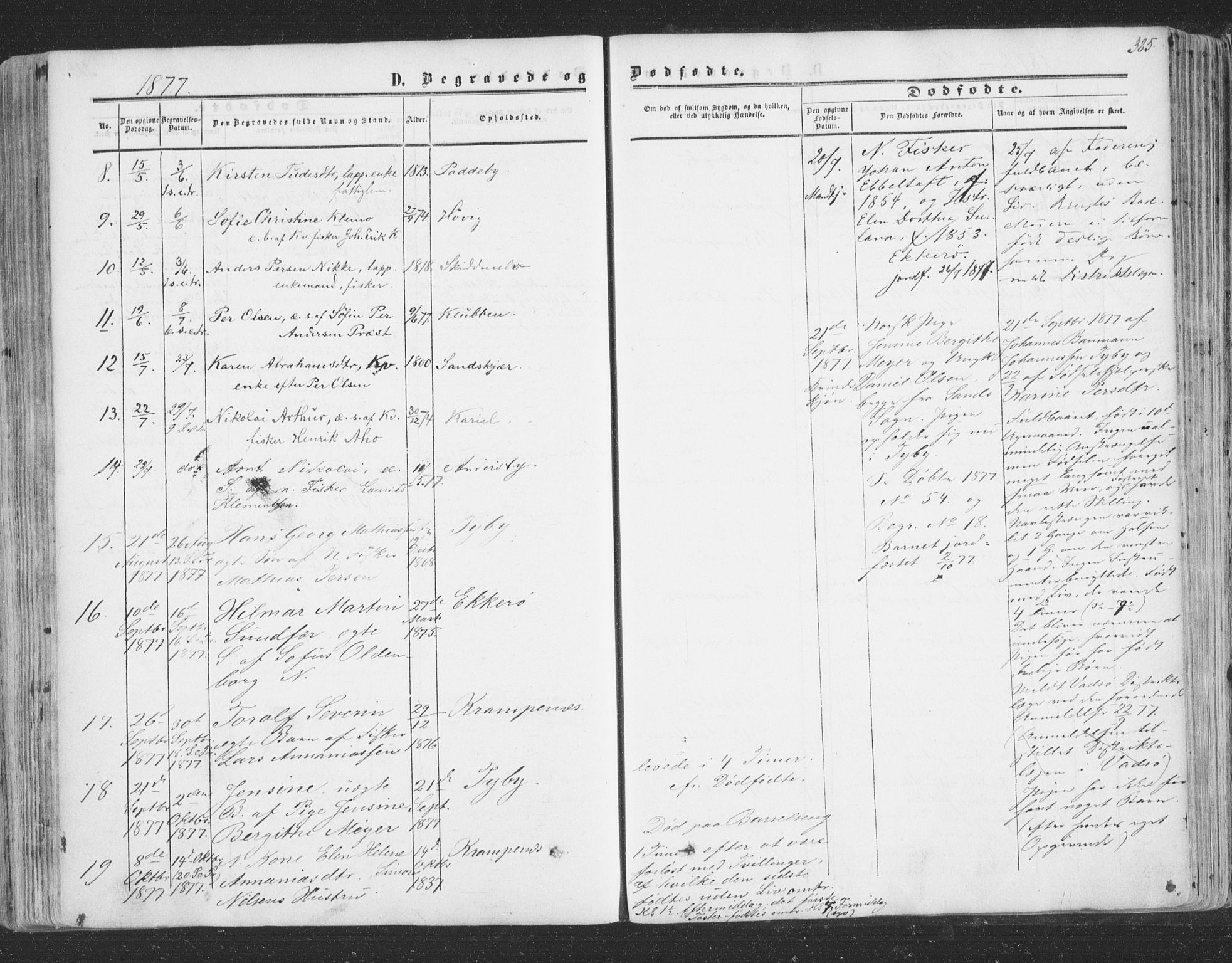 Vadsø sokneprestkontor, AV/SATØ-S-1325/H/Ha/L0004kirke: Parish register (official) no. 4, 1854-1880, p. 385