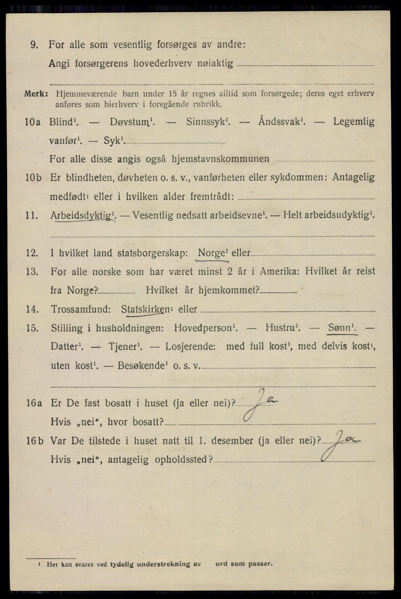 SAO, 1920 census for Aker, 1920, p. 85805