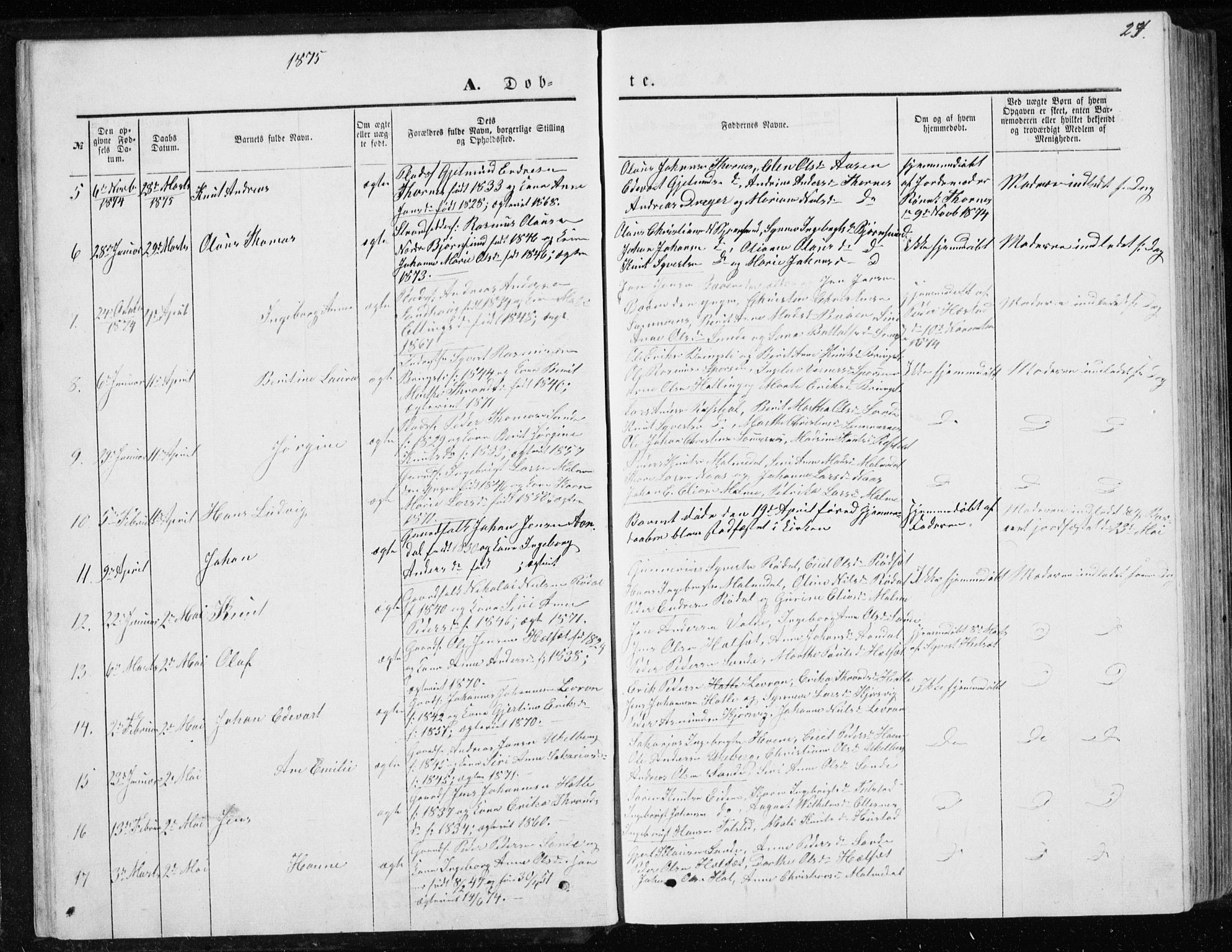 Ministerialprotokoller, klokkerbøker og fødselsregistre - Møre og Romsdal, AV/SAT-A-1454/565/L0754: Parish register (copy) no. 565C03, 1870-1896, p. 24