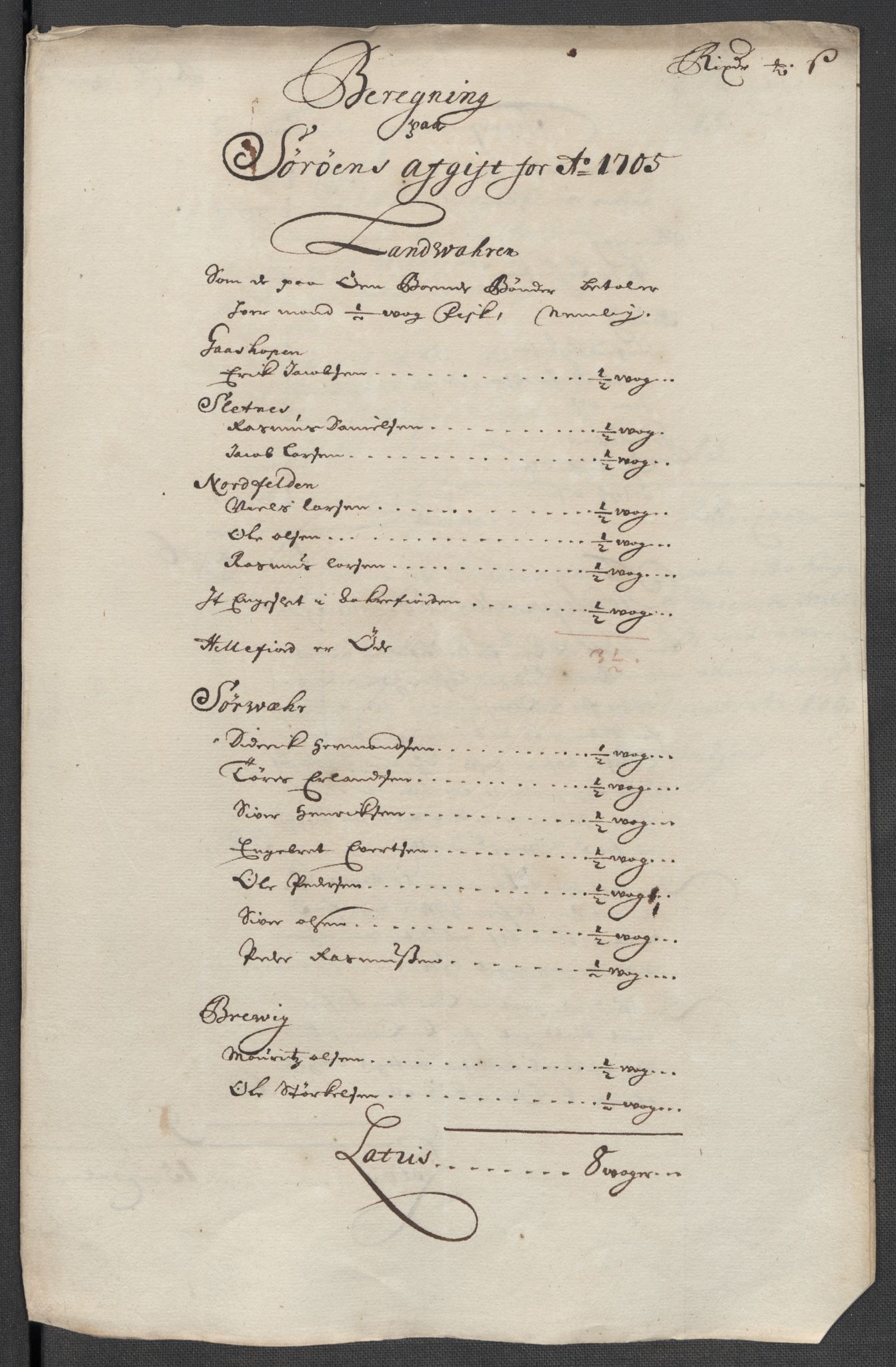 Rentekammeret inntil 1814, Reviderte regnskaper, Fogderegnskap, AV/RA-EA-4092/R69/L4853: Fogderegnskap Finnmark/Vardøhus, 1705-1706, p. 50
