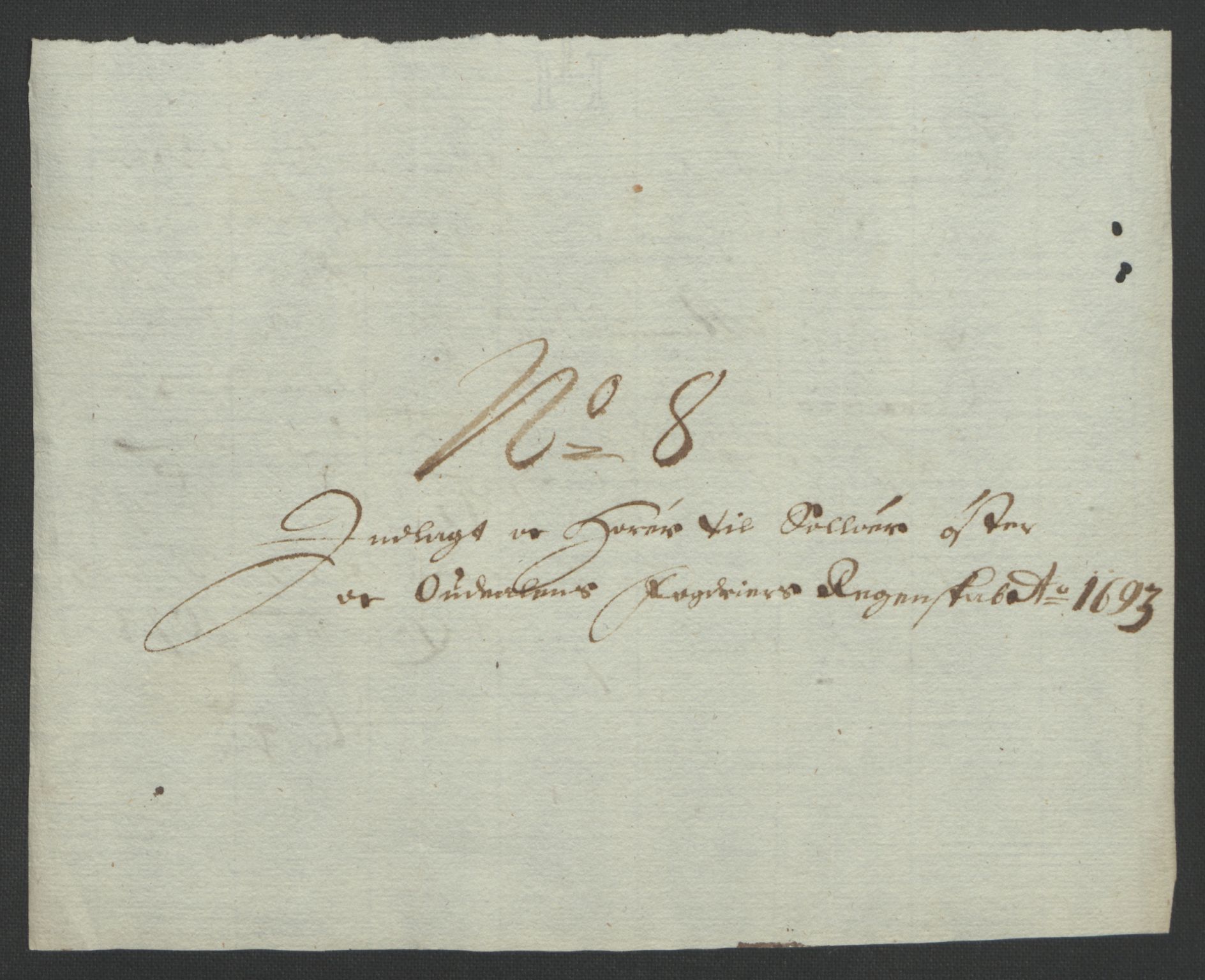 Rentekammeret inntil 1814, Reviderte regnskaper, Fogderegnskap, AV/RA-EA-4092/R13/L0831: Fogderegnskap Solør, Odal og Østerdal, 1693, p. 274