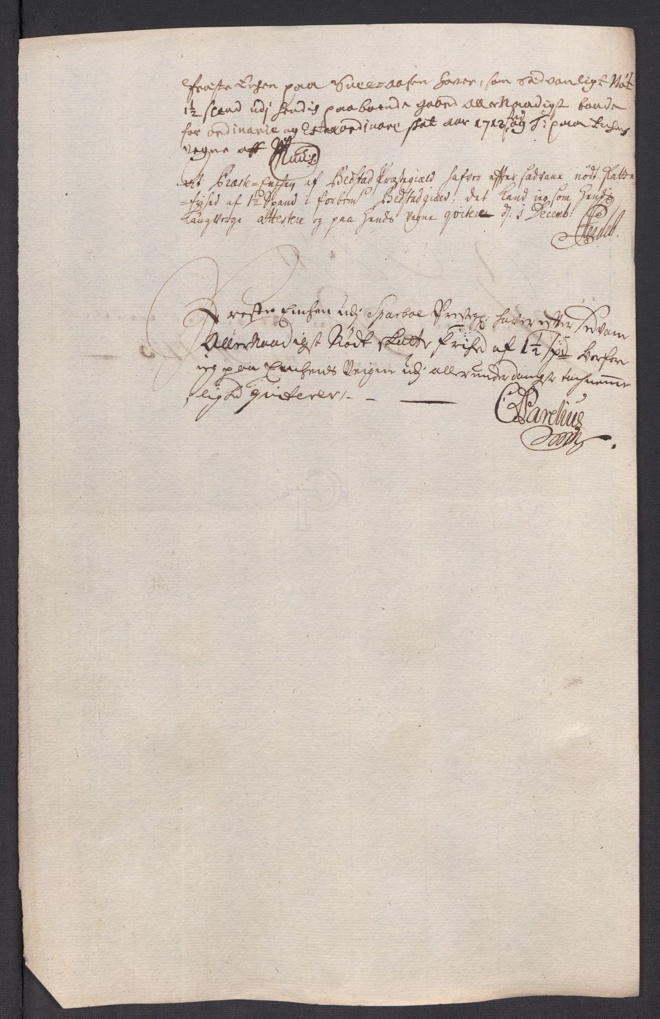 Rentekammeret inntil 1814, Reviderte regnskaper, Fogderegnskap, AV/RA-EA-4092/R63/L4321: Fogderegnskap Inderøy, 1713, p. 372