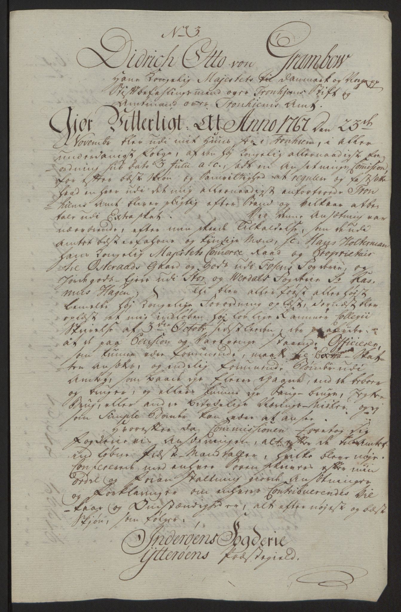 Rentekammeret inntil 1814, Reviderte regnskaper, Fogderegnskap, RA/EA-4092/R63/L4420: Ekstraskatten Inderøy, 1762-1772, p. 426