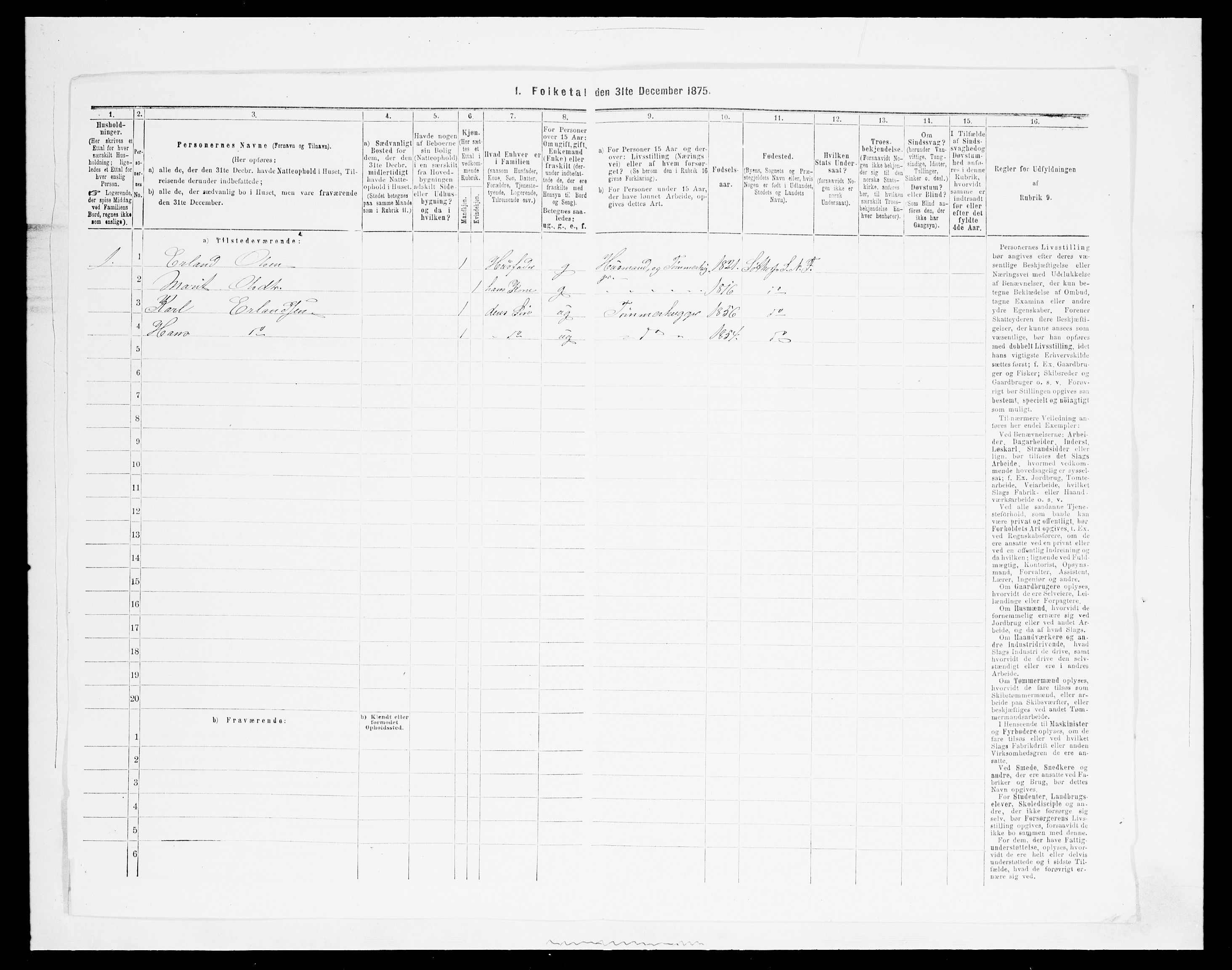 SAH, 1875 census for 0518P Nord-Fron, 1875, p. 756