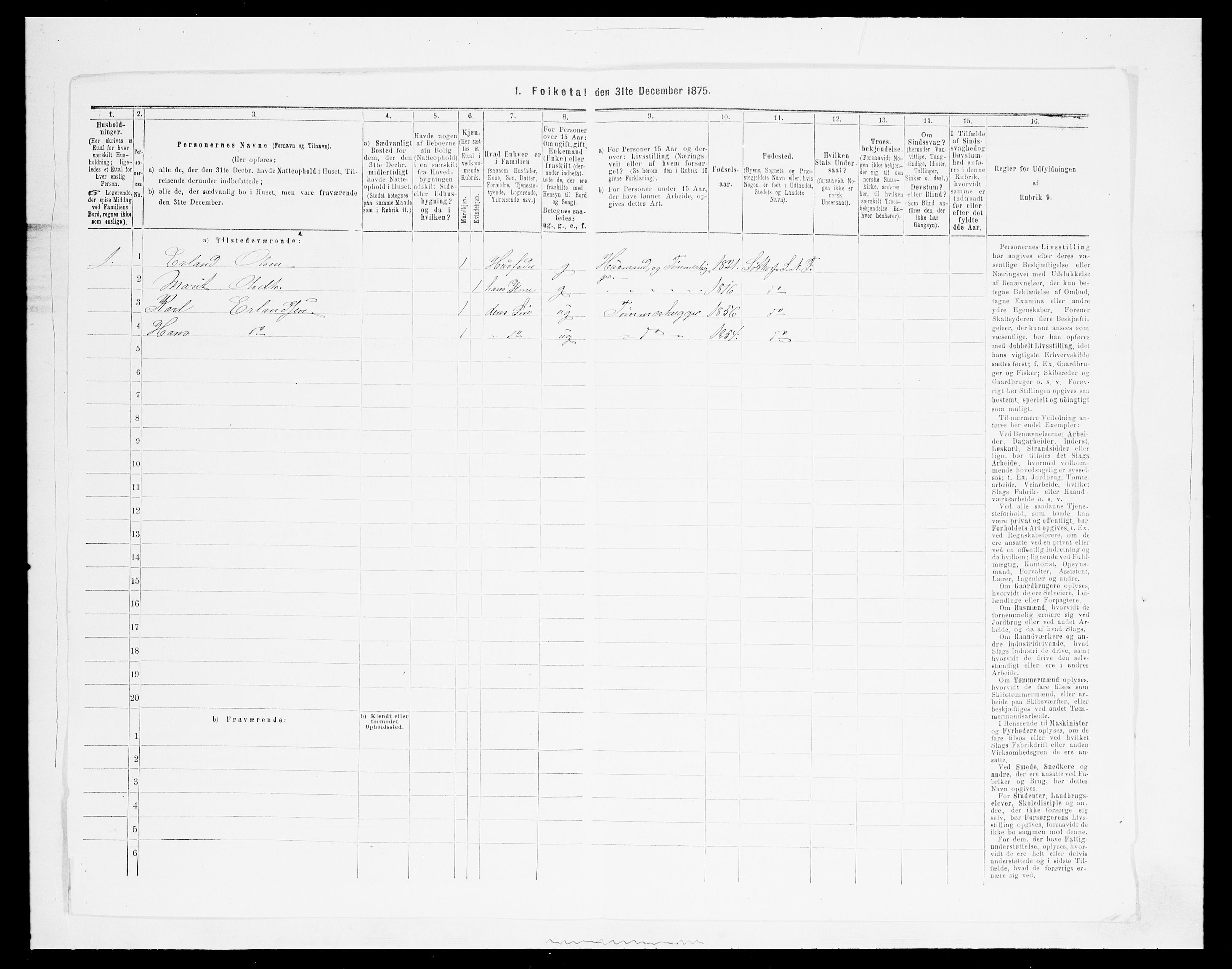 SAH, 1875 census for 0518P Nord-Fron, 1875, p. 756