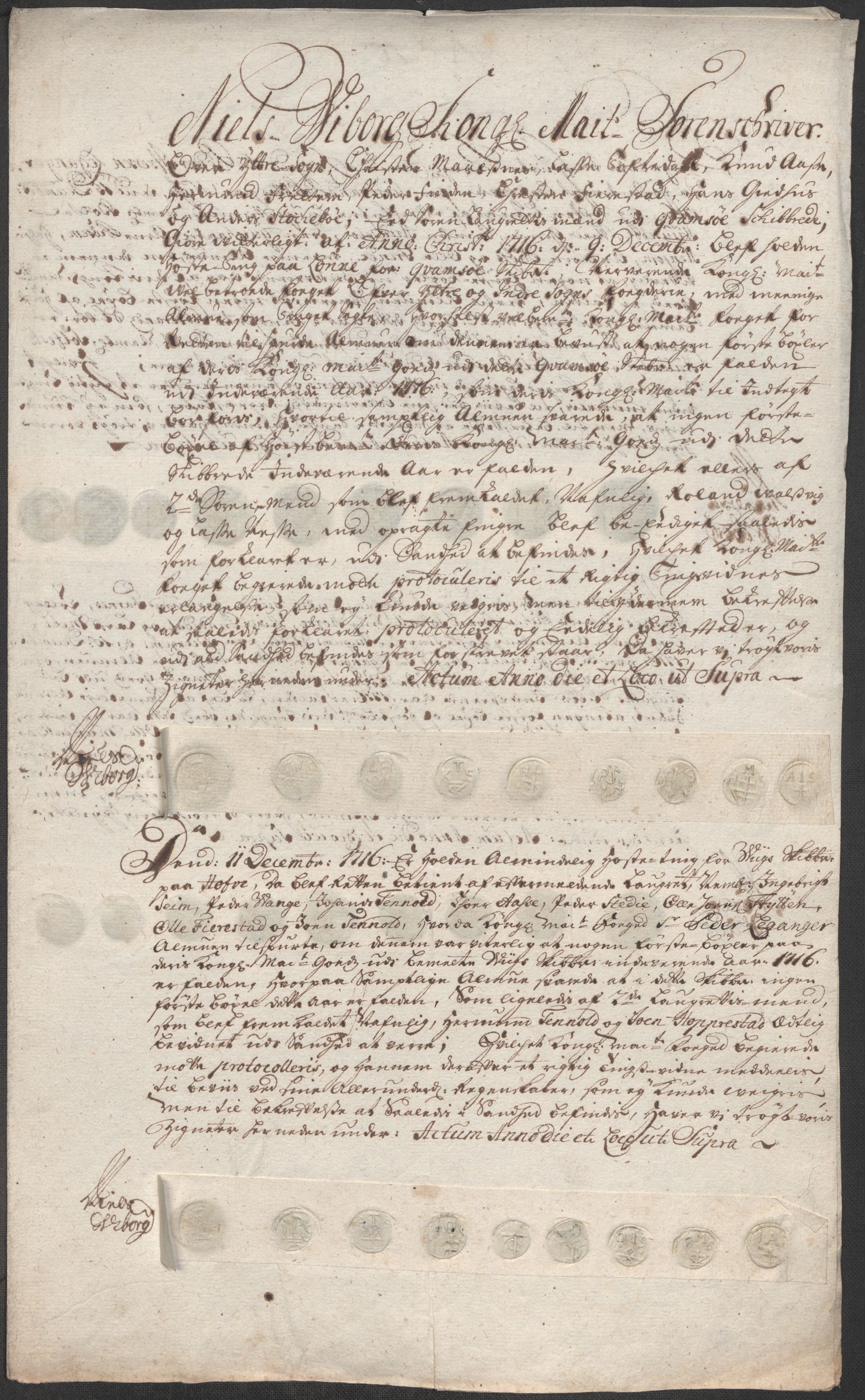 Rentekammeret inntil 1814, Reviderte regnskaper, Fogderegnskap, RA/EA-4092/R52/L3320: Fogderegnskap Sogn, 1715-1716, p. 418