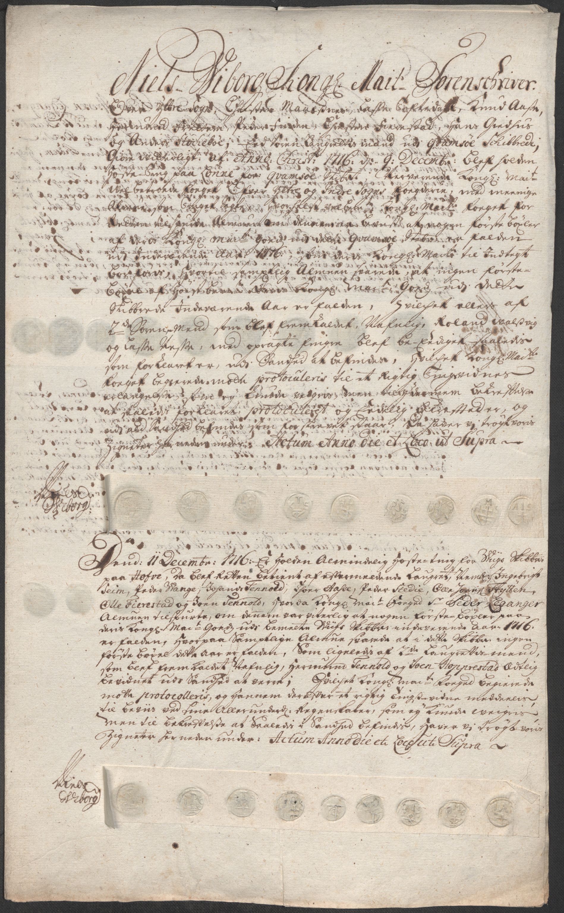 Rentekammeret inntil 1814, Reviderte regnskaper, Fogderegnskap, AV/RA-EA-4092/R52/L3320: Fogderegnskap Sogn, 1715-1716, p. 418