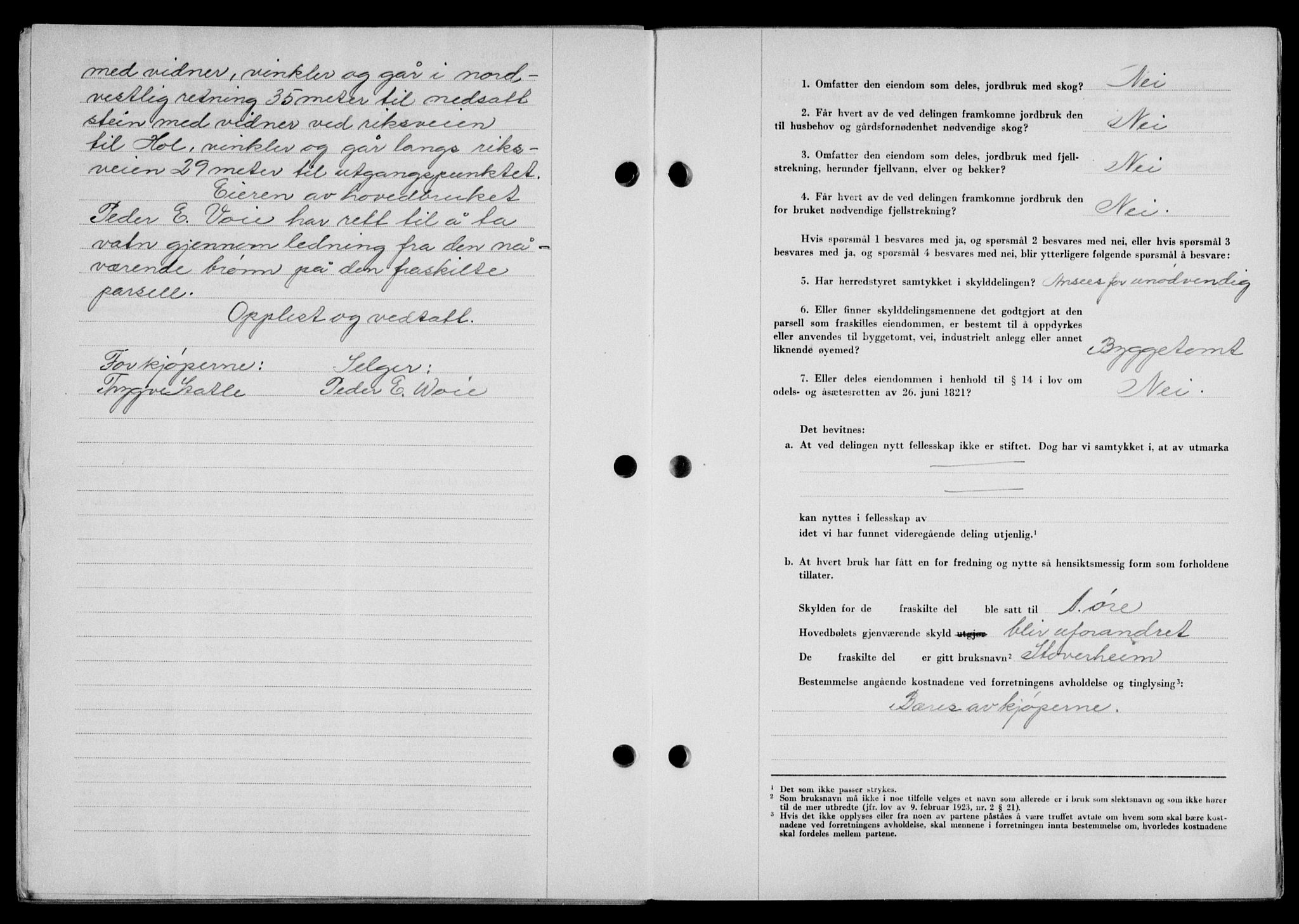 Lofoten sorenskriveri, SAT/A-0017/1/2/2C/L0019a: Mortgage book no. 19a, 1948-1948, Diary no: : 2113/1948