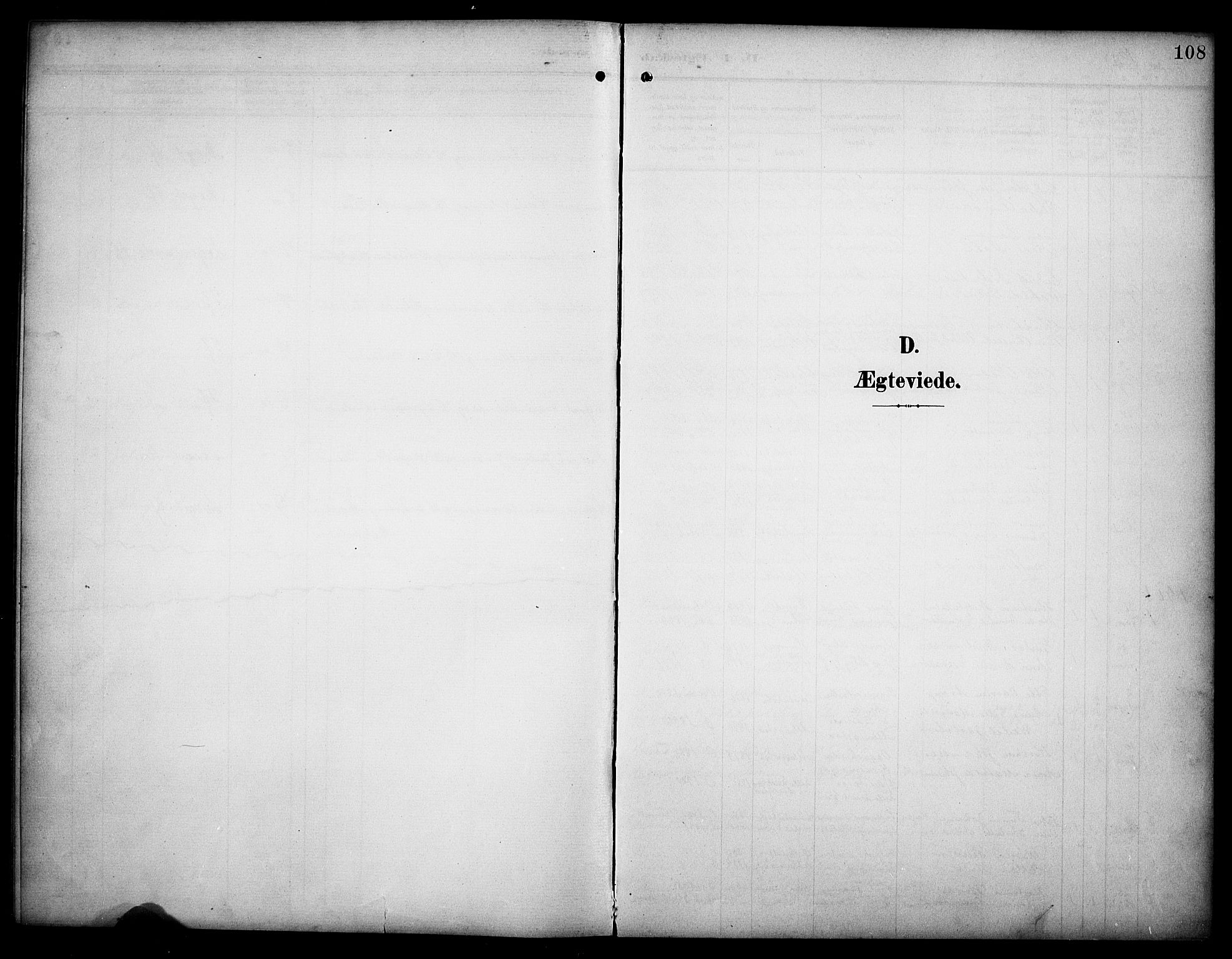 Stange prestekontor, SAH/PREST-002/K/L0022: Parish register (official) no. 22, 1903-1914, p. 108