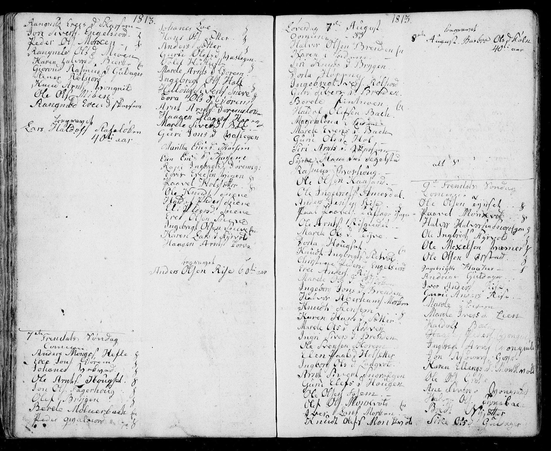 Ministerialprotokoller, klokkerbøker og fødselsregistre - Sør-Trøndelag, AV/SAT-A-1456/678/L0912: Parish register (copy) no. 678C01, 1811-1824