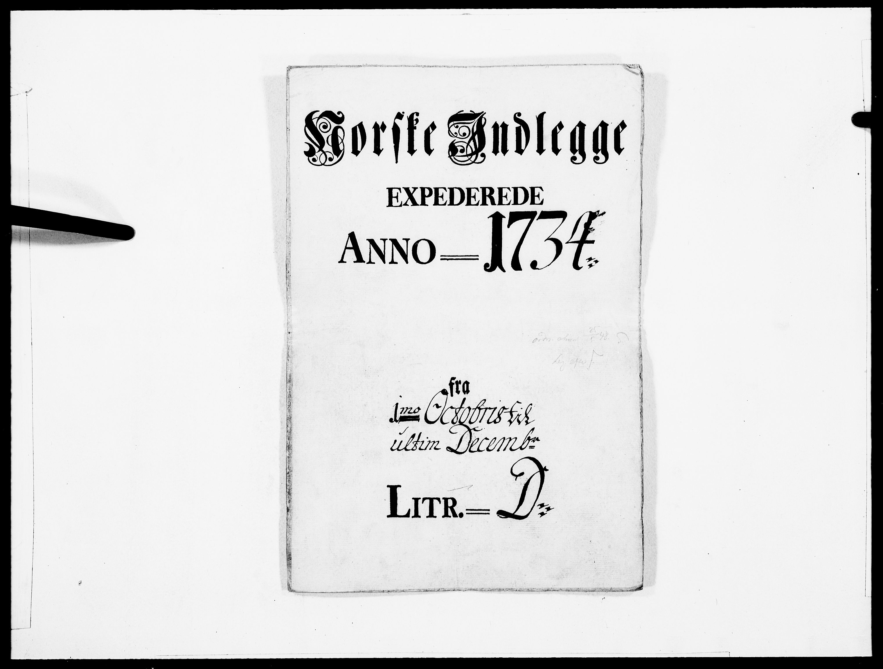 Danske Kanselli 1572-1799, AV/RA-EA-3023/F/Fc/Fcc/Fcca/L0116: Norske innlegg 1572-1799, 1734, p. 298