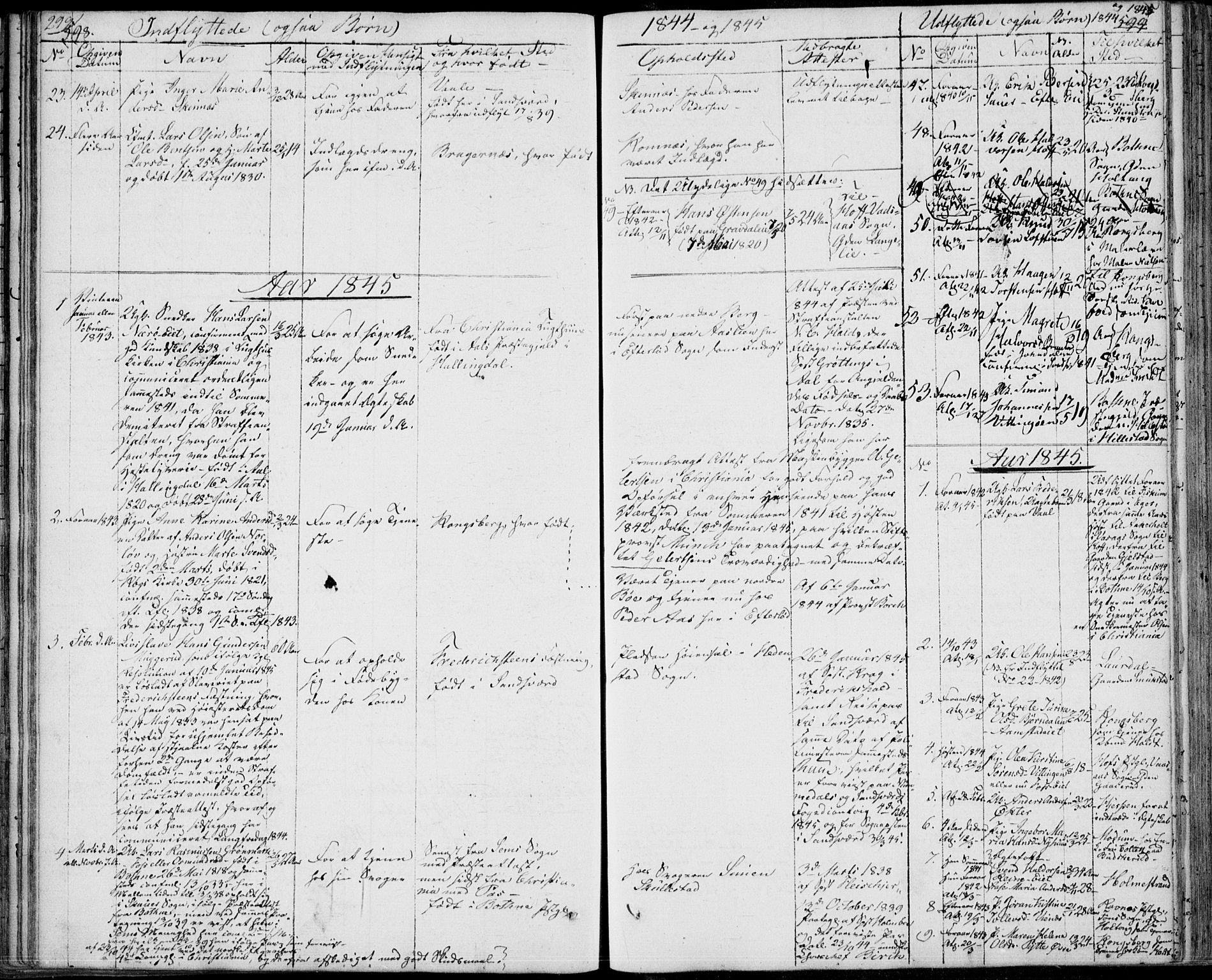 Sandsvær kirkebøker, SAKO/A-244/F/Fa/L0005: Parish register (official) no. I 5, 1840-1856, p. 598-599