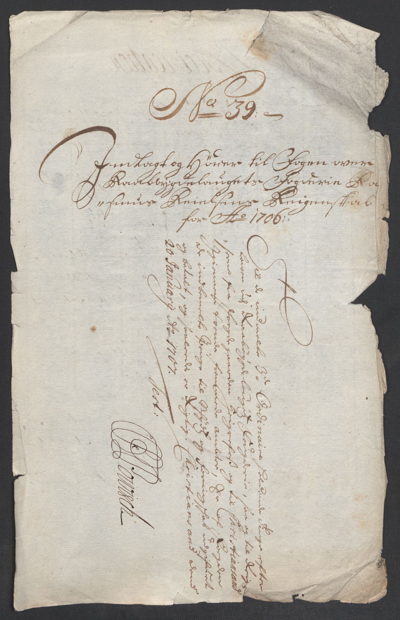 Rentekammeret inntil 1814, Reviderte regnskaper, Fogderegnskap, AV/RA-EA-4092/R40/L2448: Fogderegnskap Råbyggelag, 1706-1708, p. 170