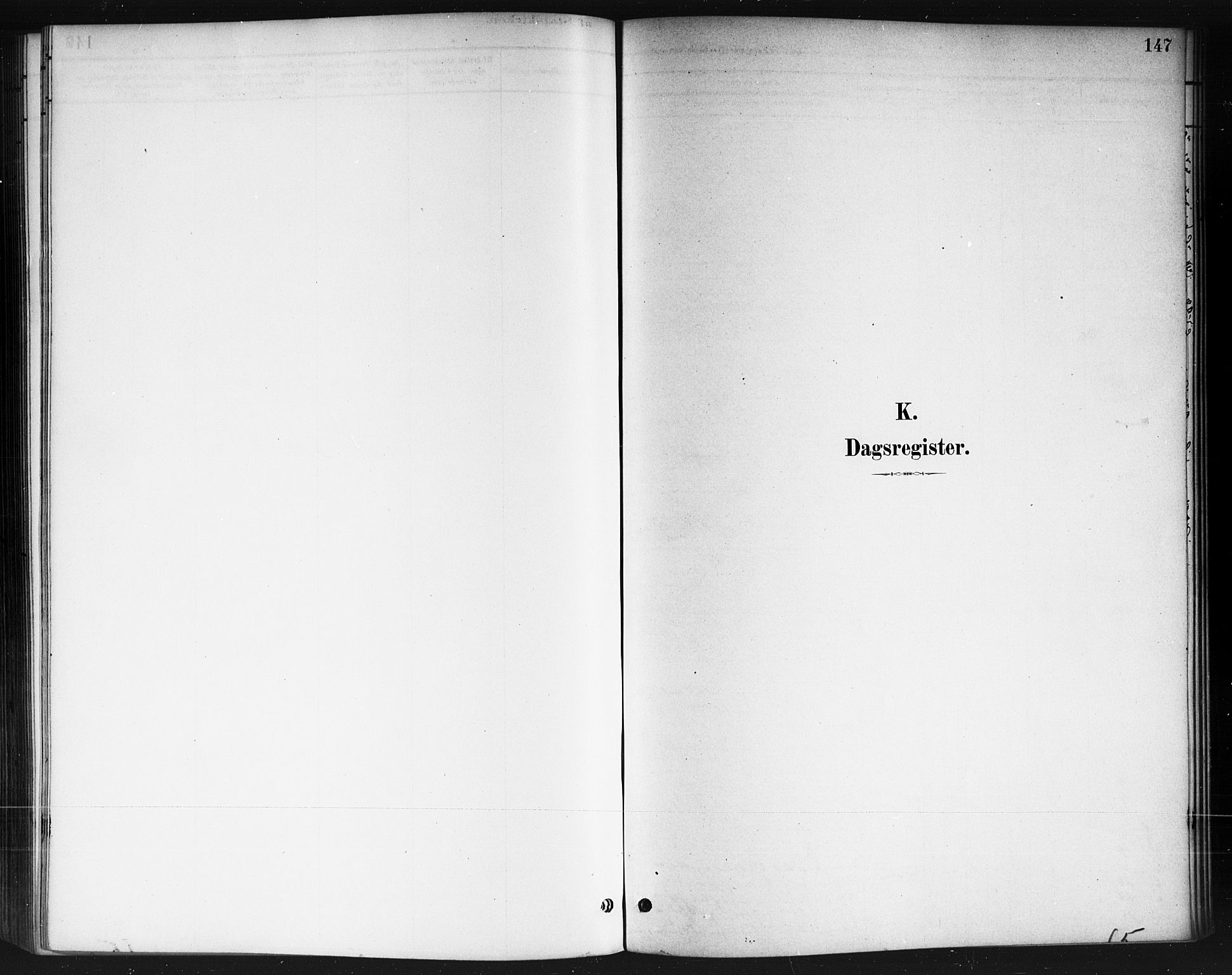 Ås prestekontor Kirkebøker, SAO/A-10894/F/Fb/L0001: Parish register (official) no. II 1, 1881-1895, p. 147