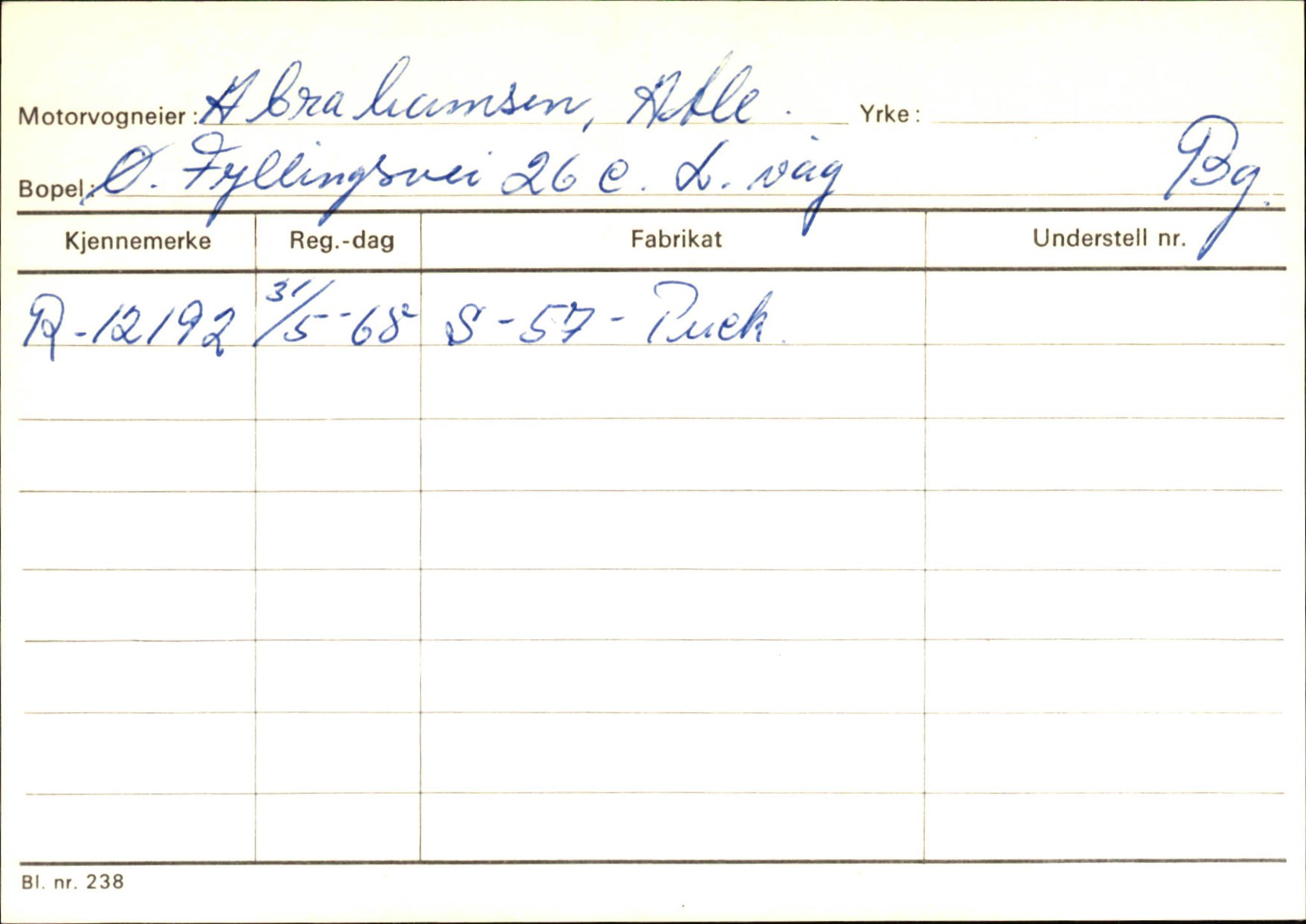 Statens vegvesen, Hordaland vegkontor, AV/SAB-A-5201/2/Ha/L0001: R-eierkort A, 1920-1971, p. 40