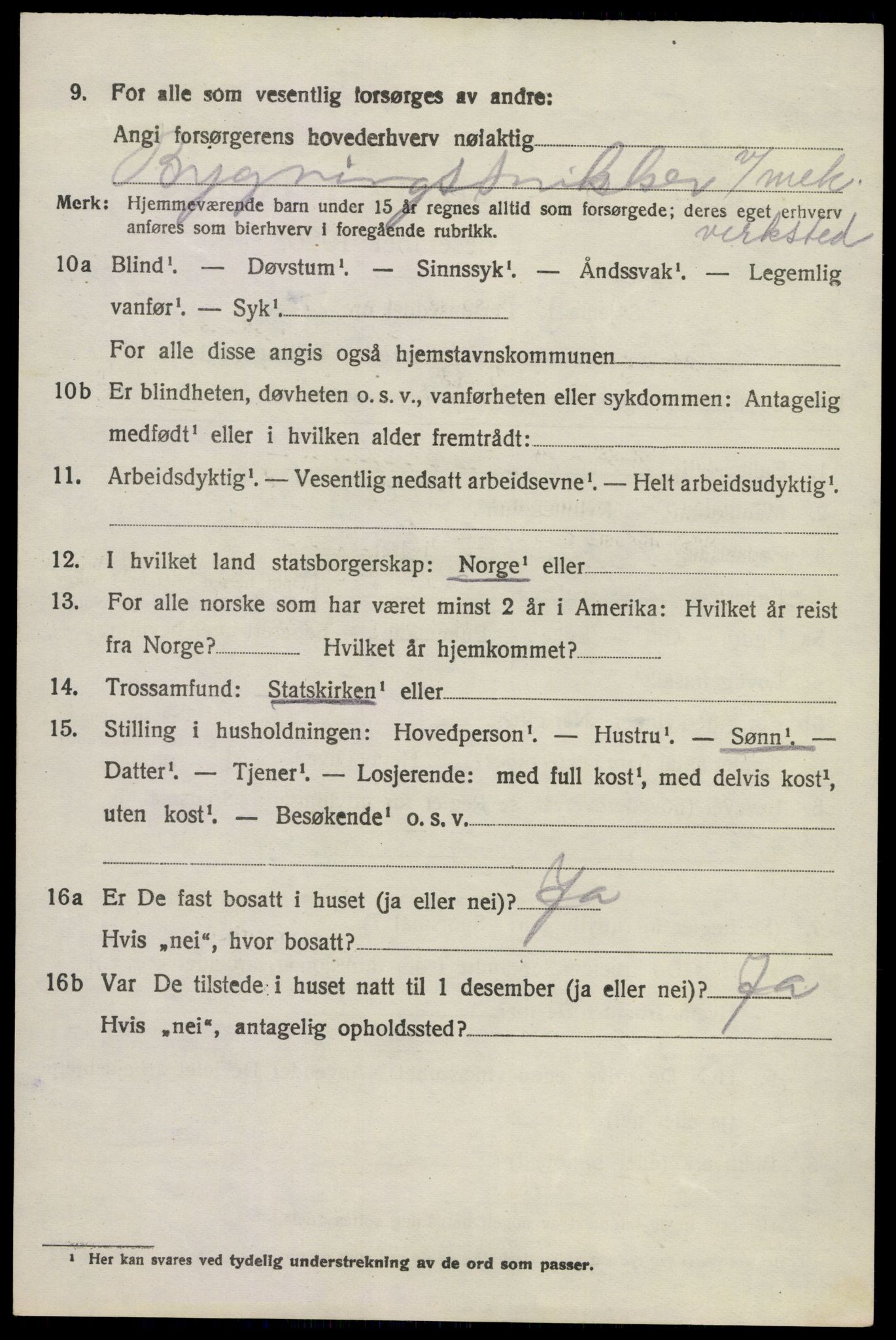 SAKO, 1920 census for Hedrum, 1920, p. 2394