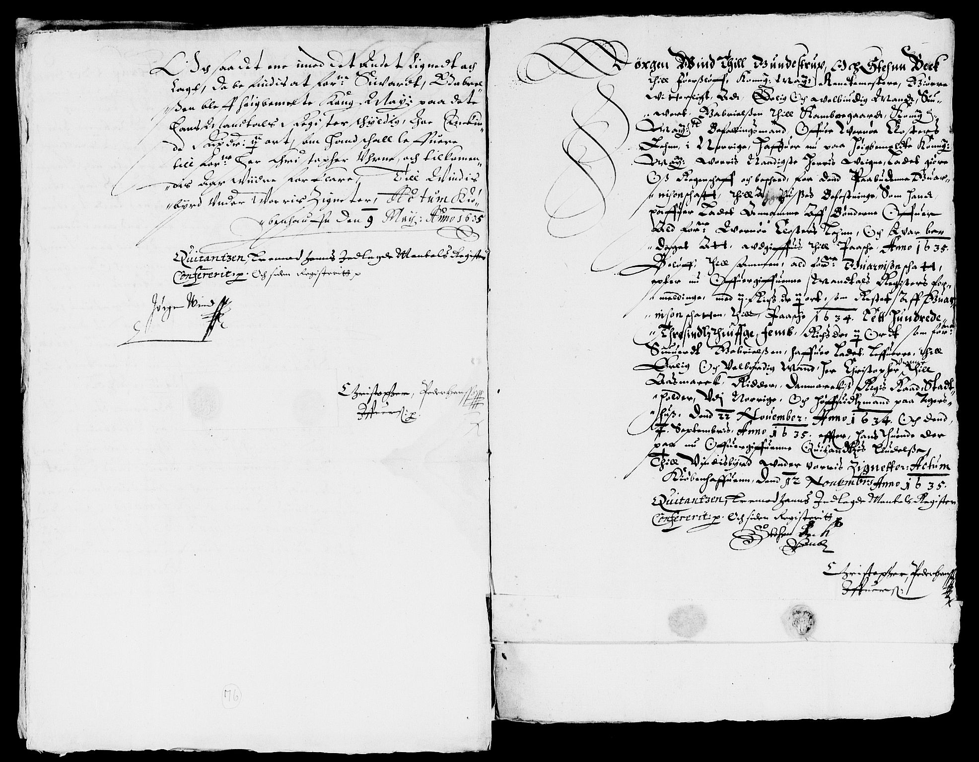 Rentekammeret inntil 1814, Reviderte regnskaper, Lensregnskaper, AV/RA-EA-5023/R/Rb/Rbg/L0009: Verne kloster len, 1618-1654