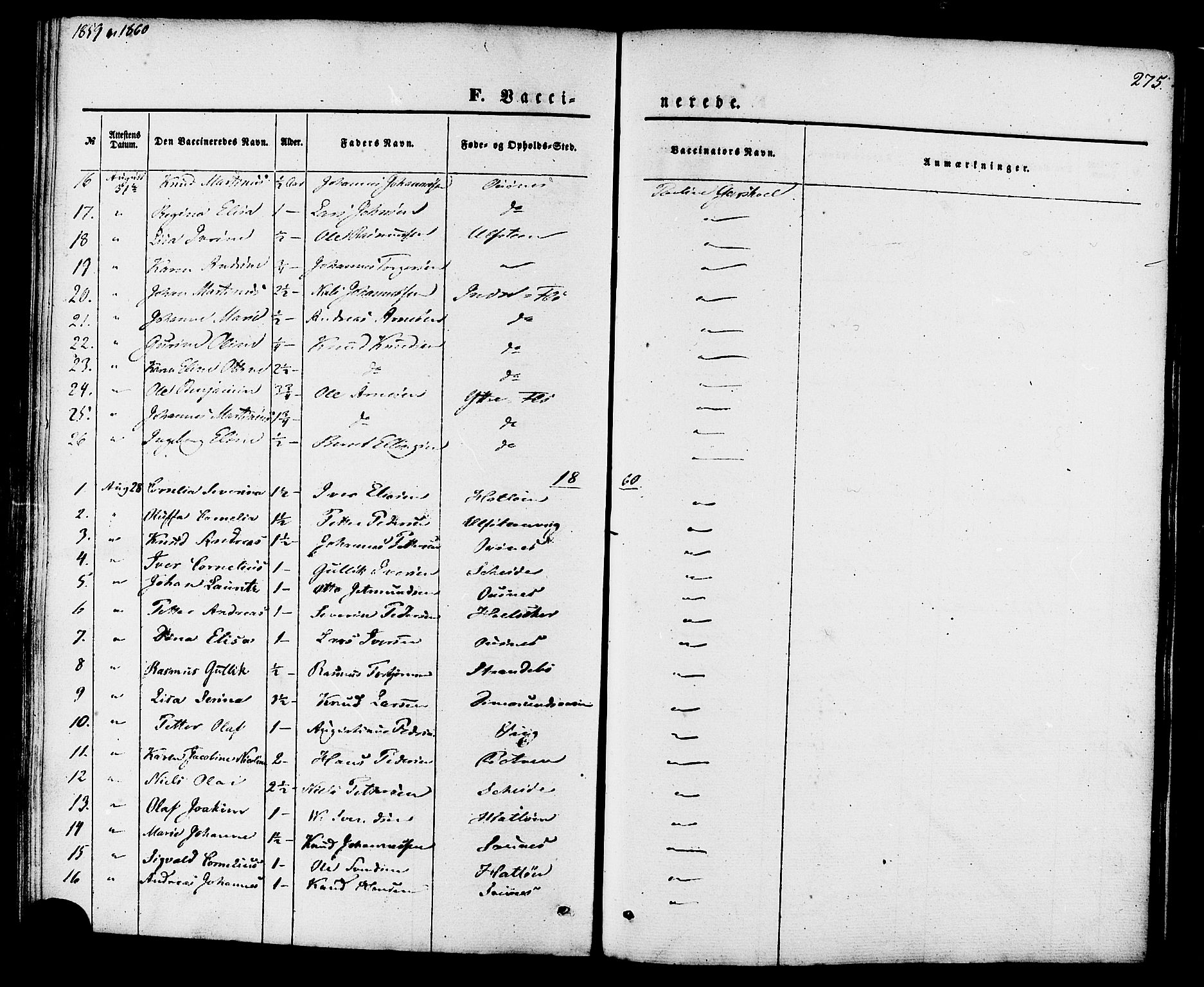 Ministerialprotokoller, klokkerbøker og fødselsregistre - Møre og Romsdal, AV/SAT-A-1454/509/L0105: Parish register (official) no. 509A03, 1848-1882, p. 275