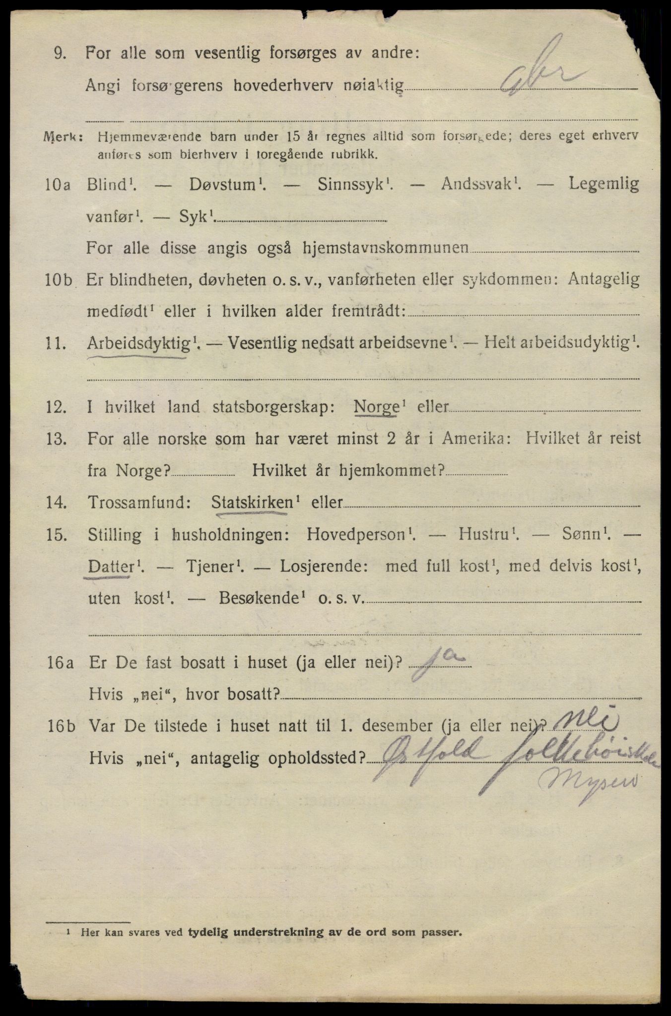 SAO, 1920 census for Trøgstad, 1920, p. 4649