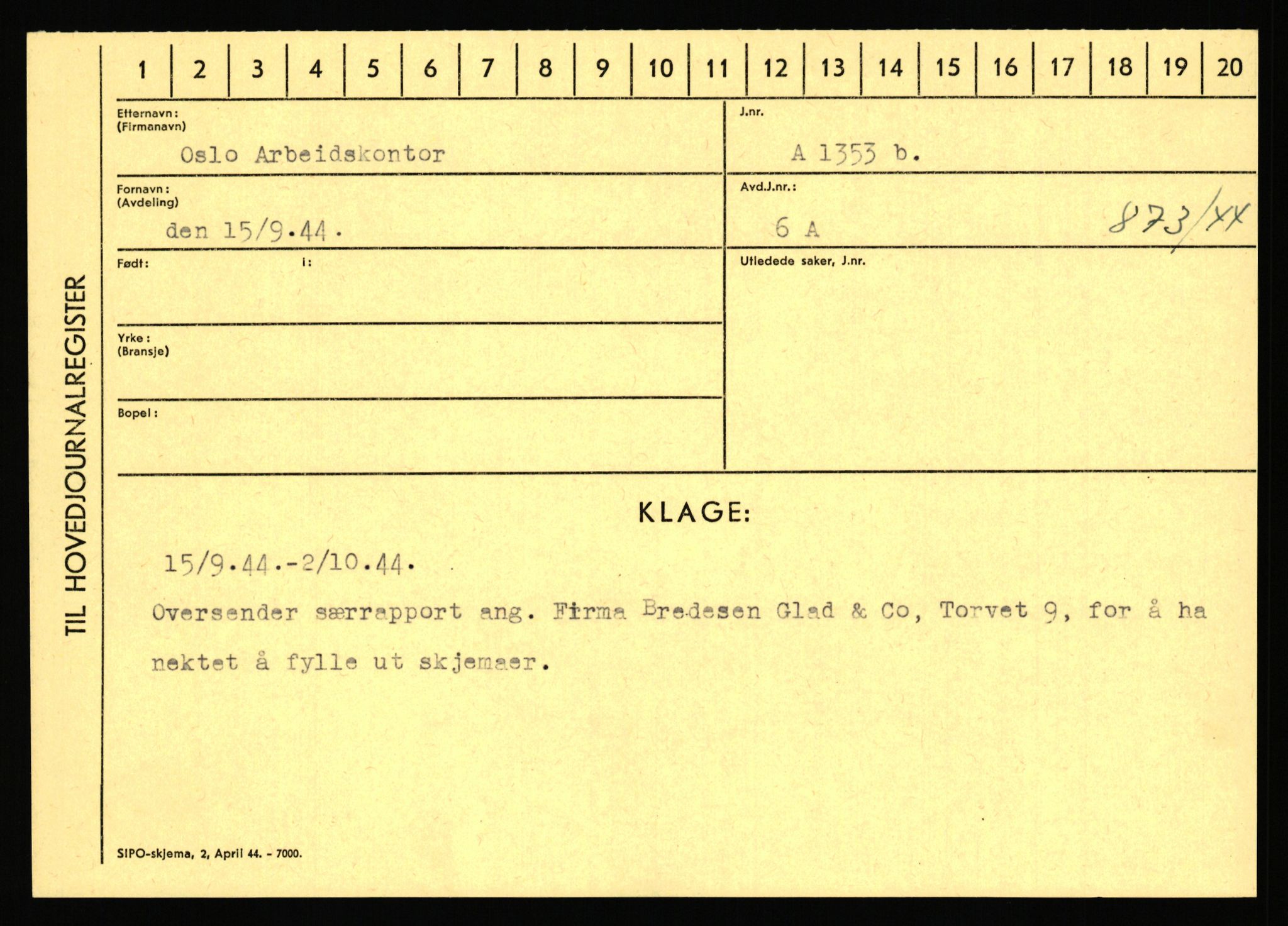 Statspolitiet - Hovedkontoret / Osloavdelingen, AV/RA-S-1329/C/Ca/L0001: Aabakken - Armann, 1943-1945, p. 5206