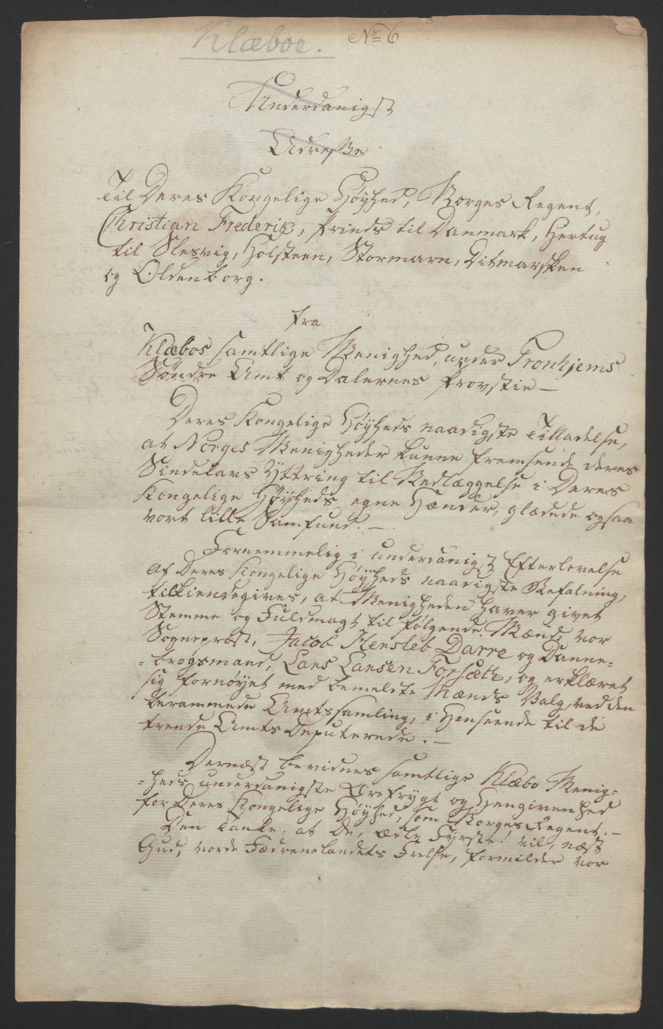 Statsrådssekretariatet, RA/S-1001/D/Db/L0008: Fullmakter for Eidsvollsrepresentantene i 1814. , 1814, p. 438