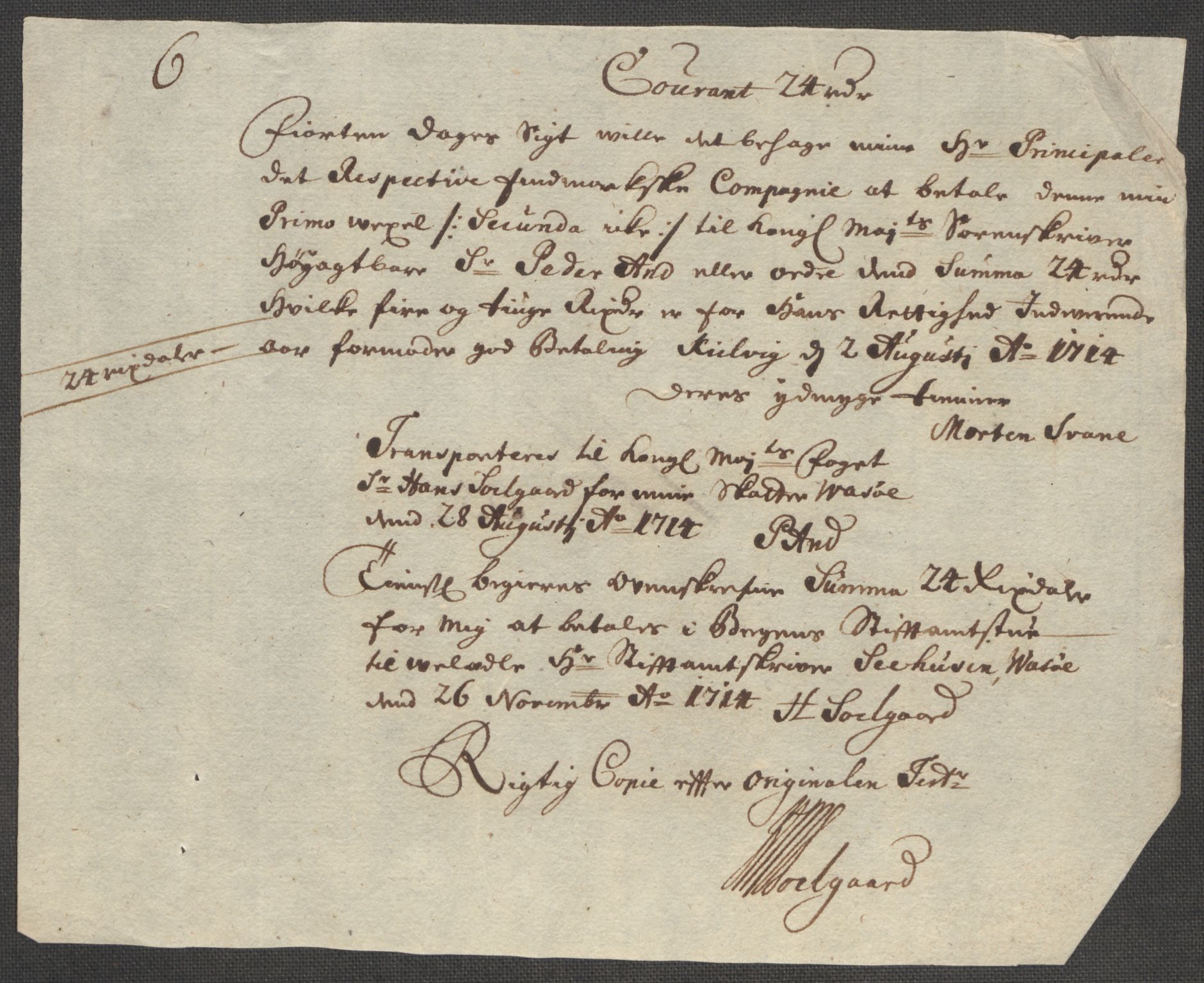 Rentekammeret inntil 1814, Reviderte regnskaper, Fogderegnskap, AV/RA-EA-4092/R69/L4856: Fogderegnskap Finnmark/Vardøhus, 1713-1715, p. 375