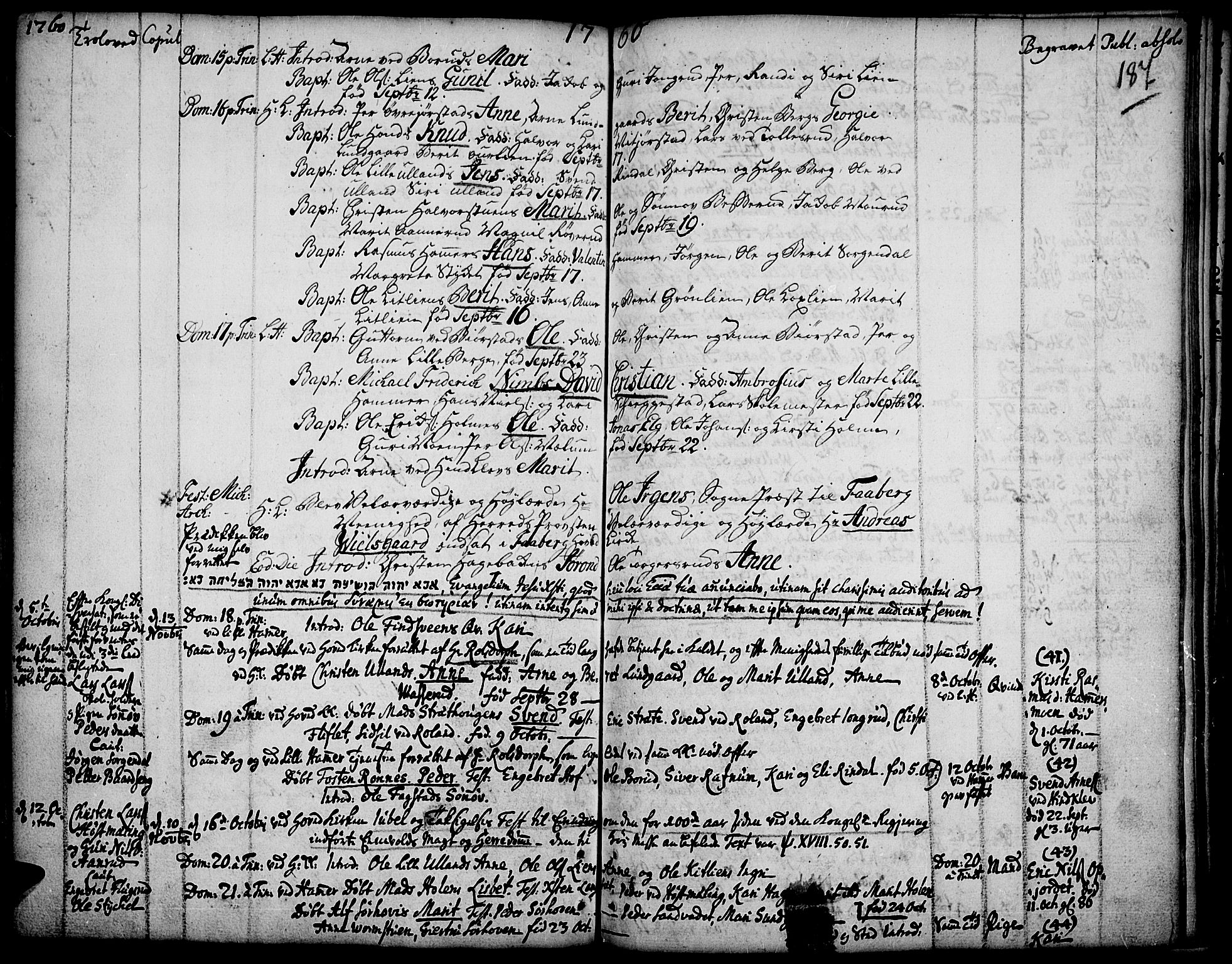 Fåberg prestekontor, AV/SAH-PREST-086/H/Ha/Haa/L0001: Parish register (official) no. 1, 1727-1775, p. 187