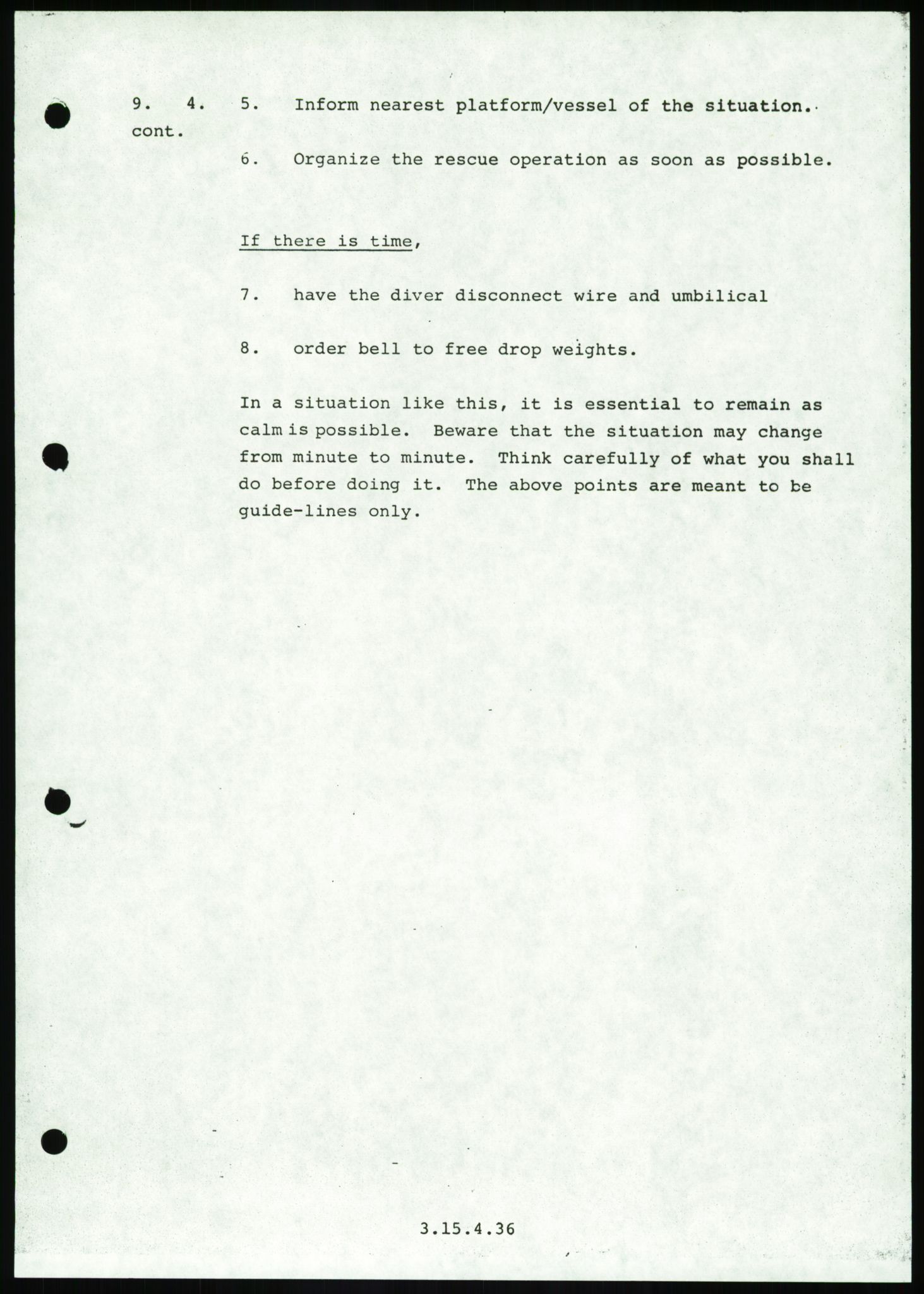 Justisdepartementet, Granskningskommisjonen ved Alexander Kielland-ulykken 27.3.1980, AV/RA-S-1165/D/L0016: O Beredskapsplaner (Doku.liste + O1-O3 av 3), 1980-1981, p. 247